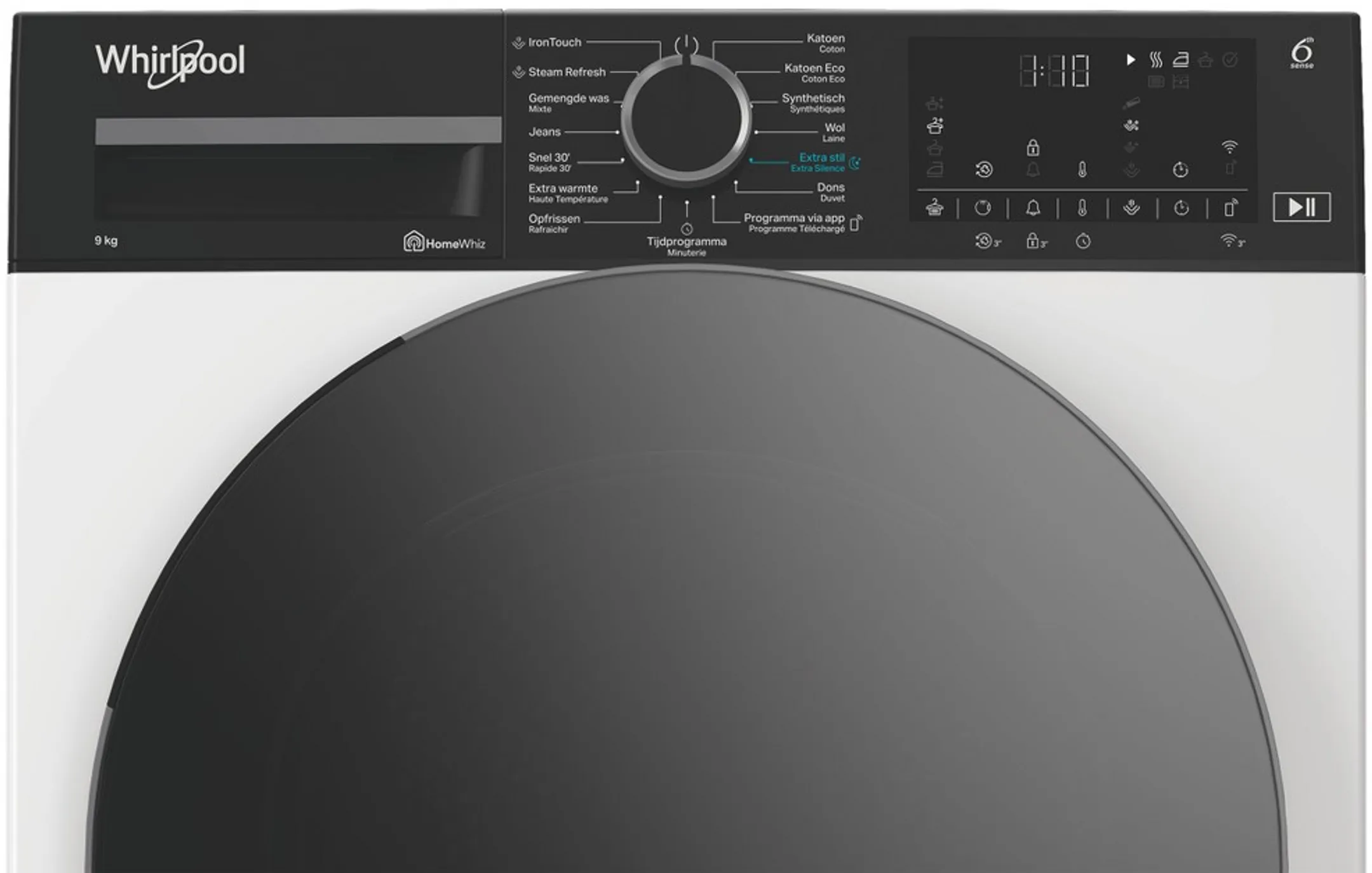 Whirlpool Heat pump dryer 6th Sense C WD 96M WBS BE image