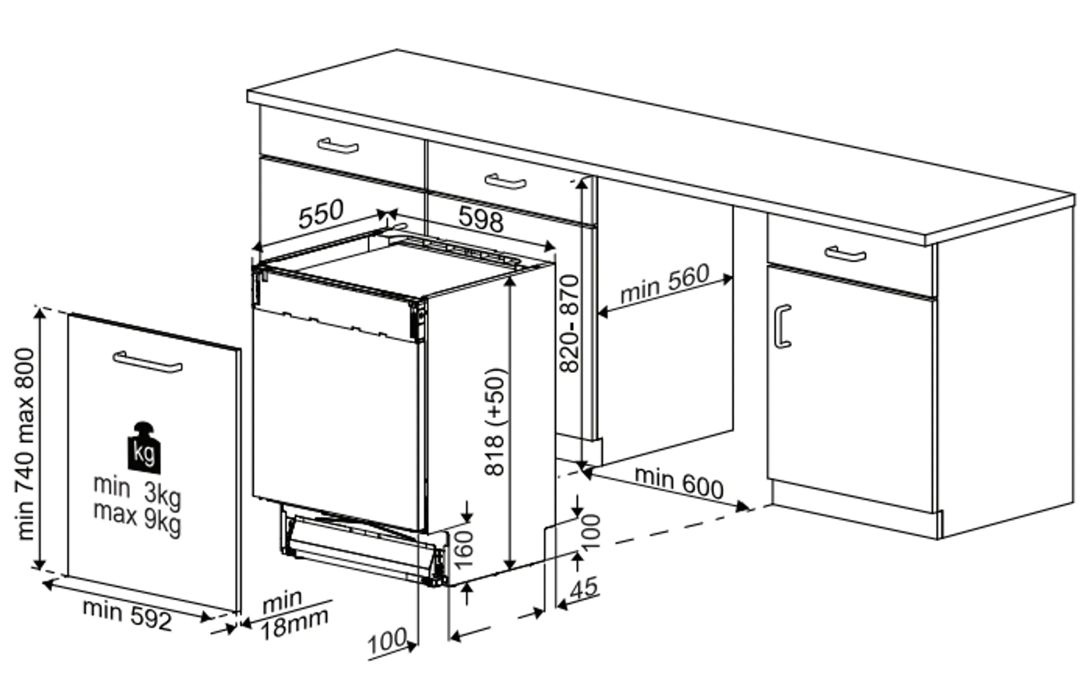 Beko Lave-vaisselle encastrable bPRO 500 BDIN38647C image