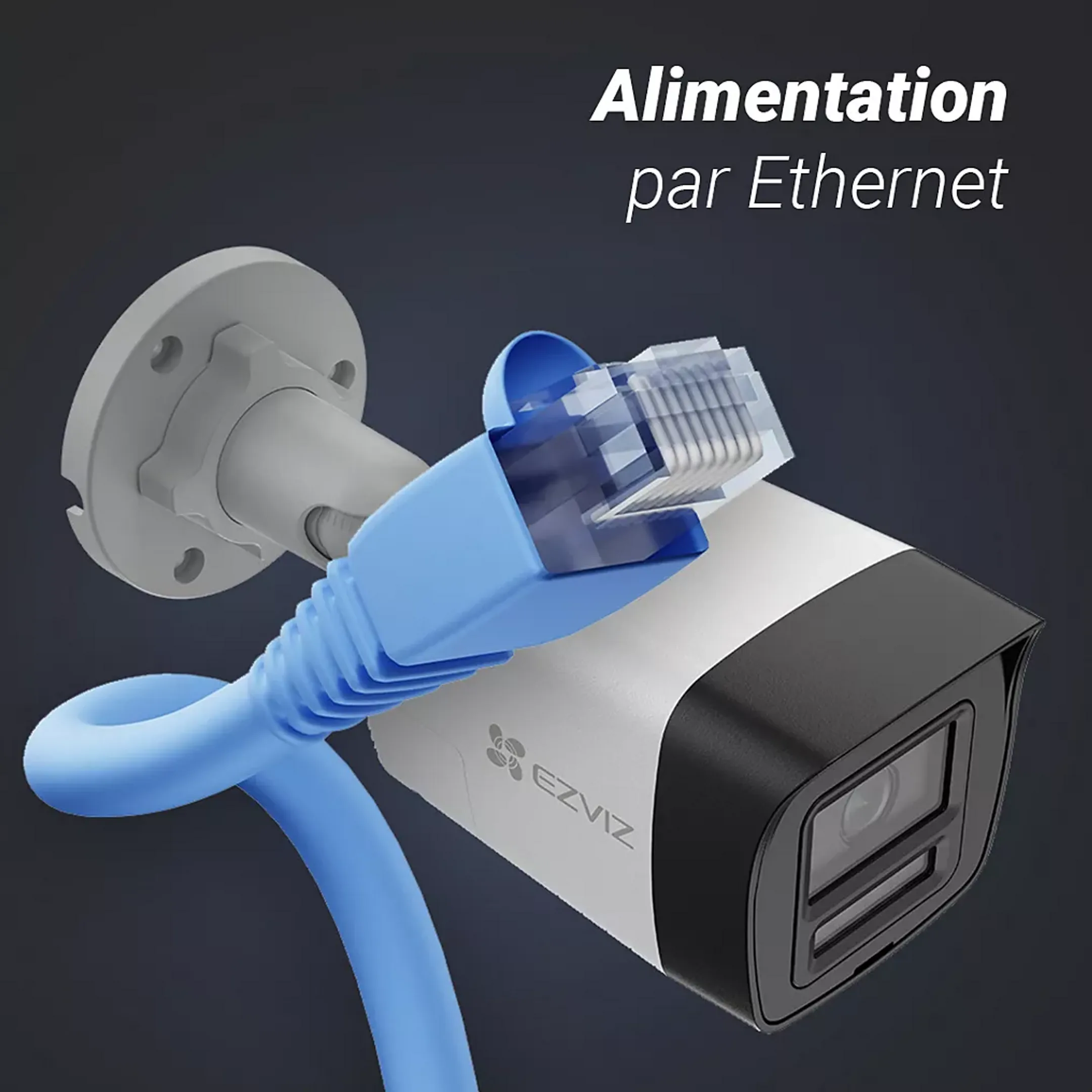 Ezviz Caméra de surveillance H3K PoE 4K image