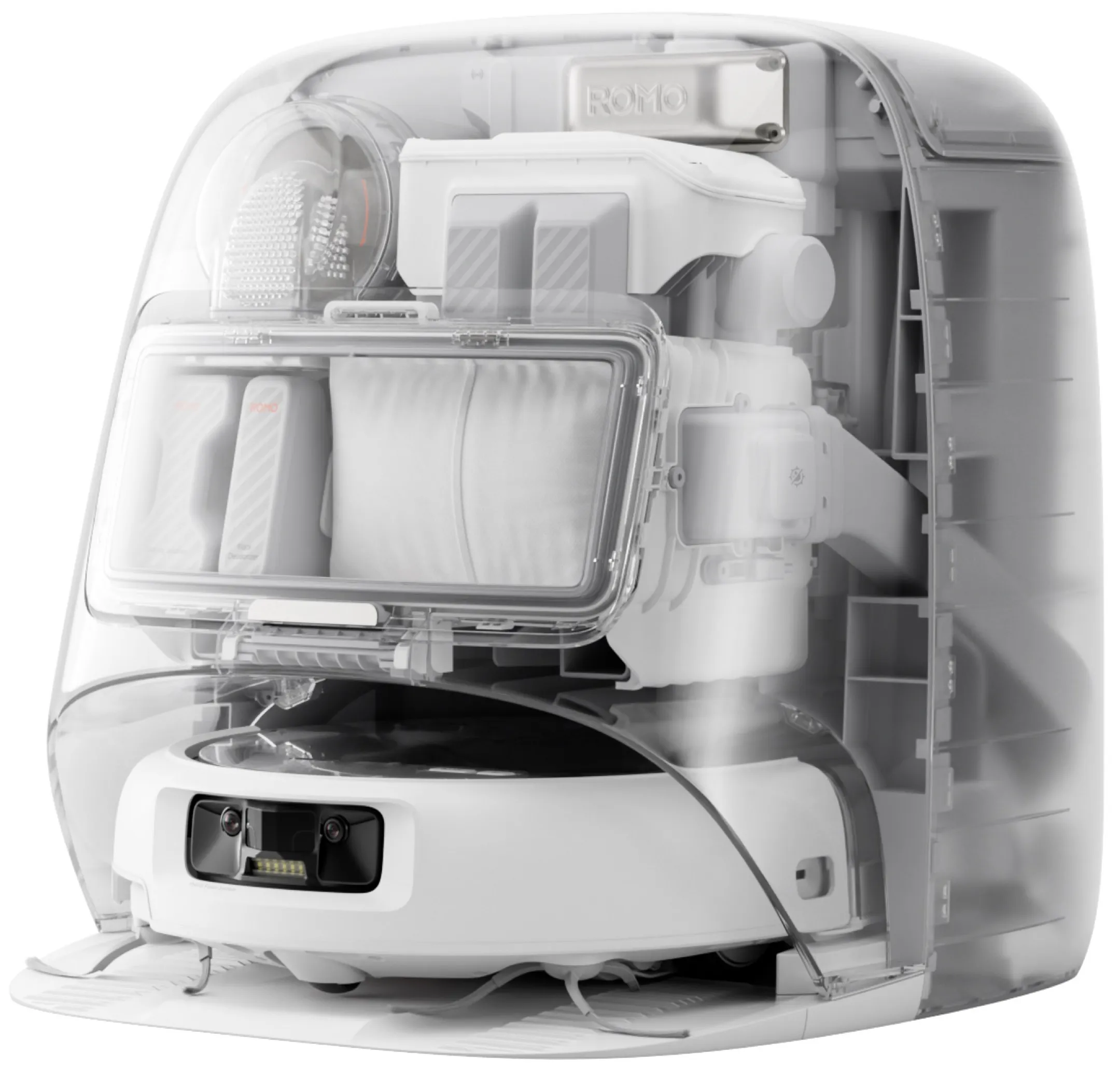 DJI Robot vacuum cleaner and mop Romo P image