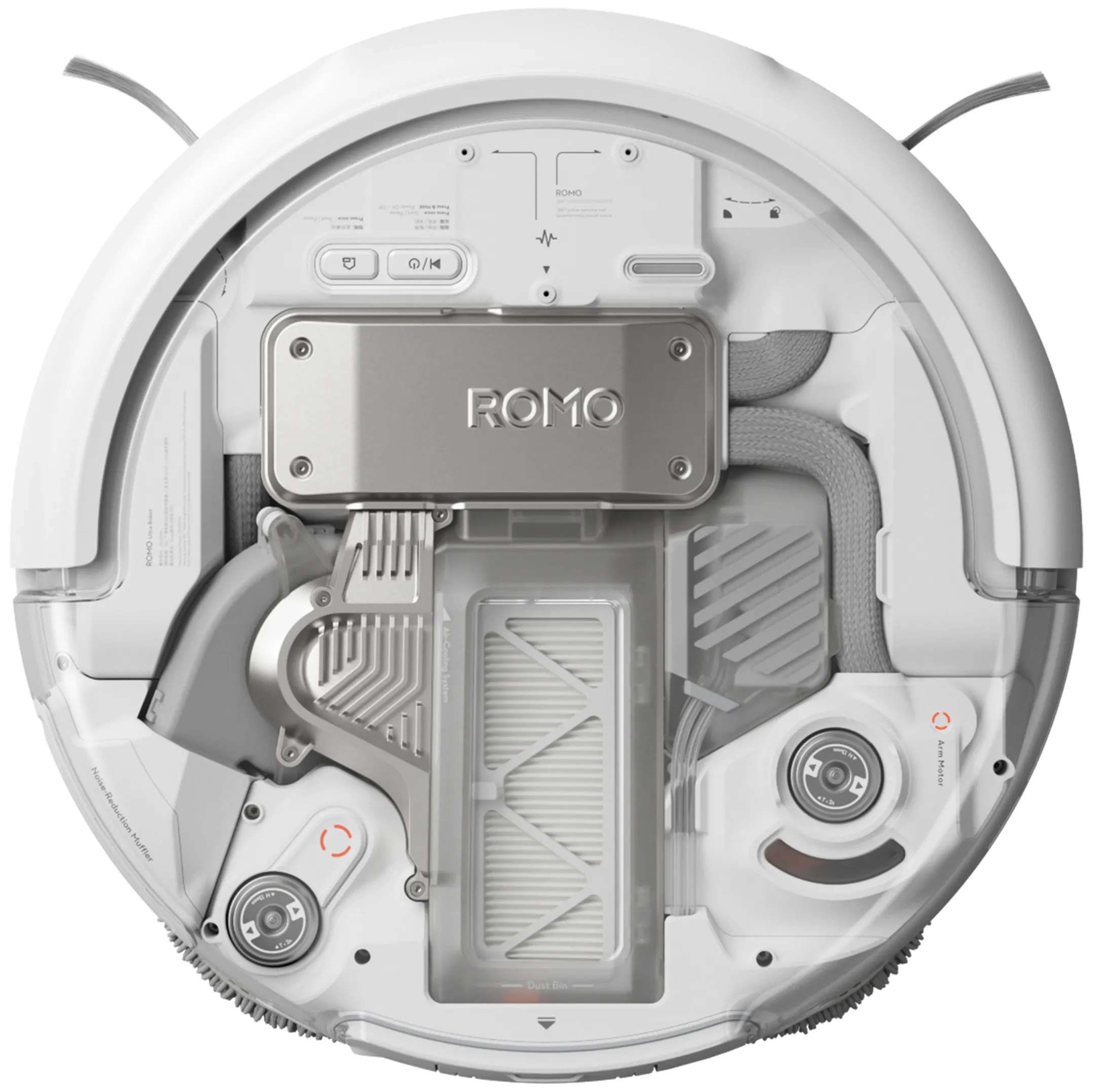 DJI Robot vacuum cleaner and mop Romo P image