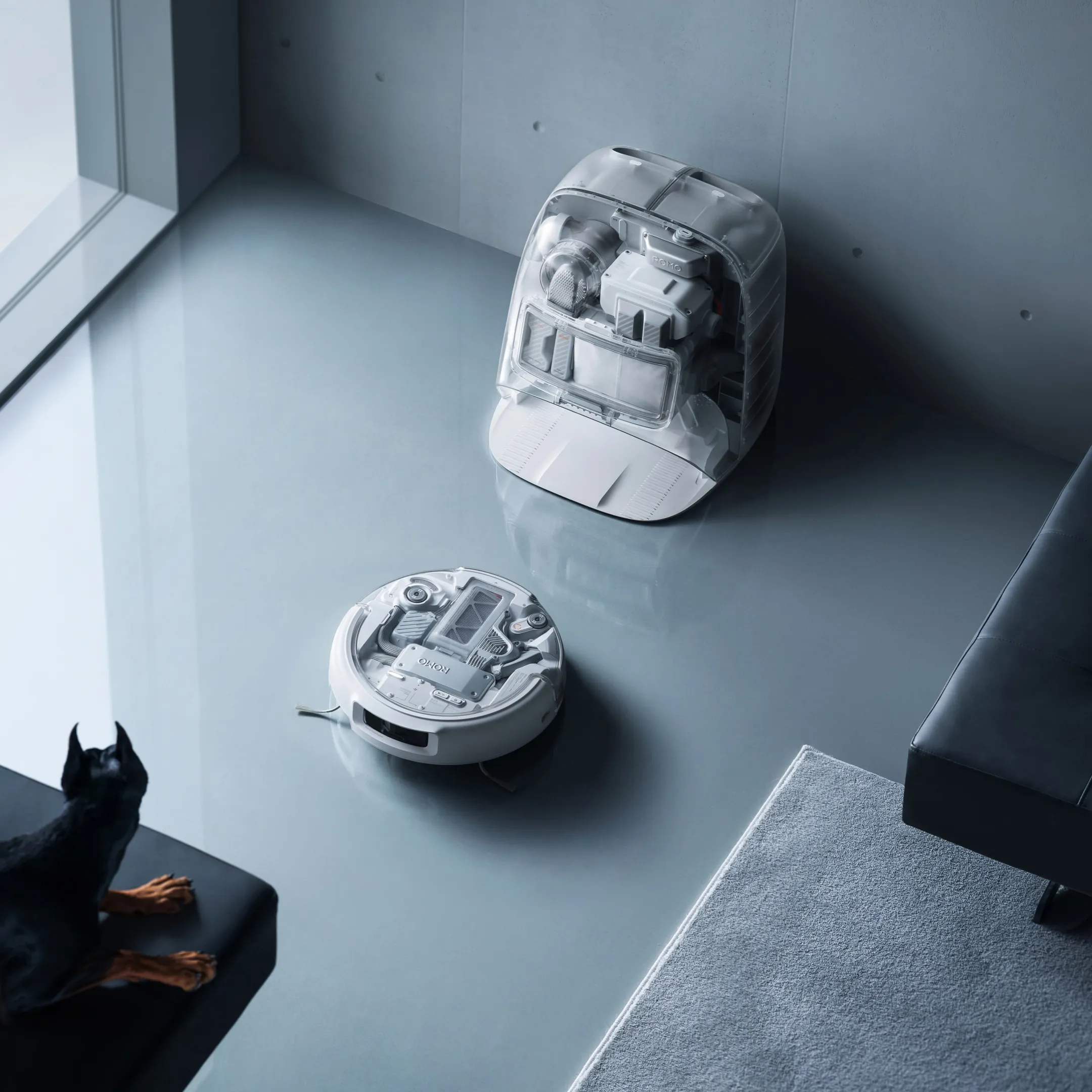 DJI Robot vacuum cleaner and mop Romo P image