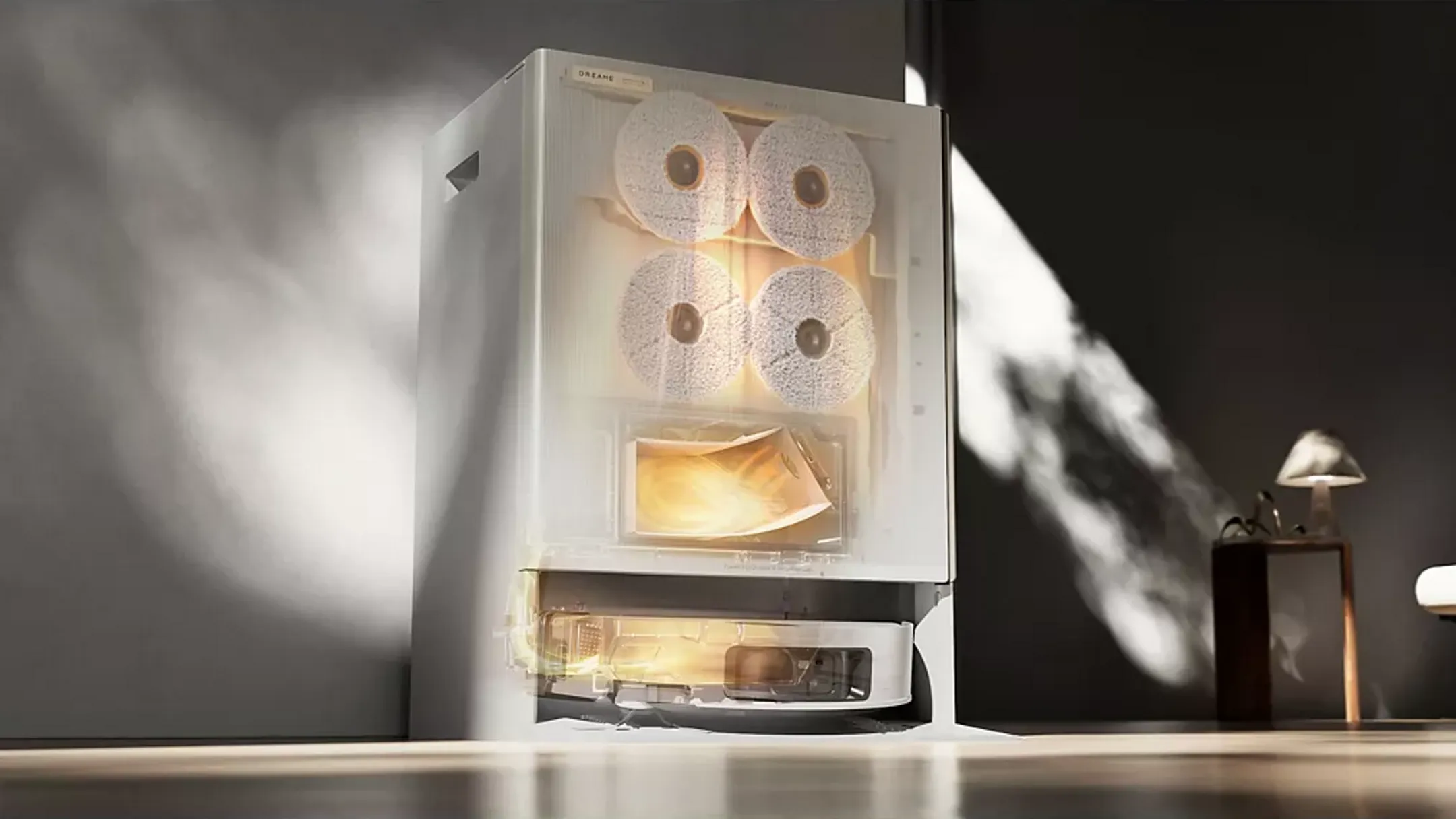 DREAME Robot aspirateur laveur Matrix10 Ultra - Blanc image