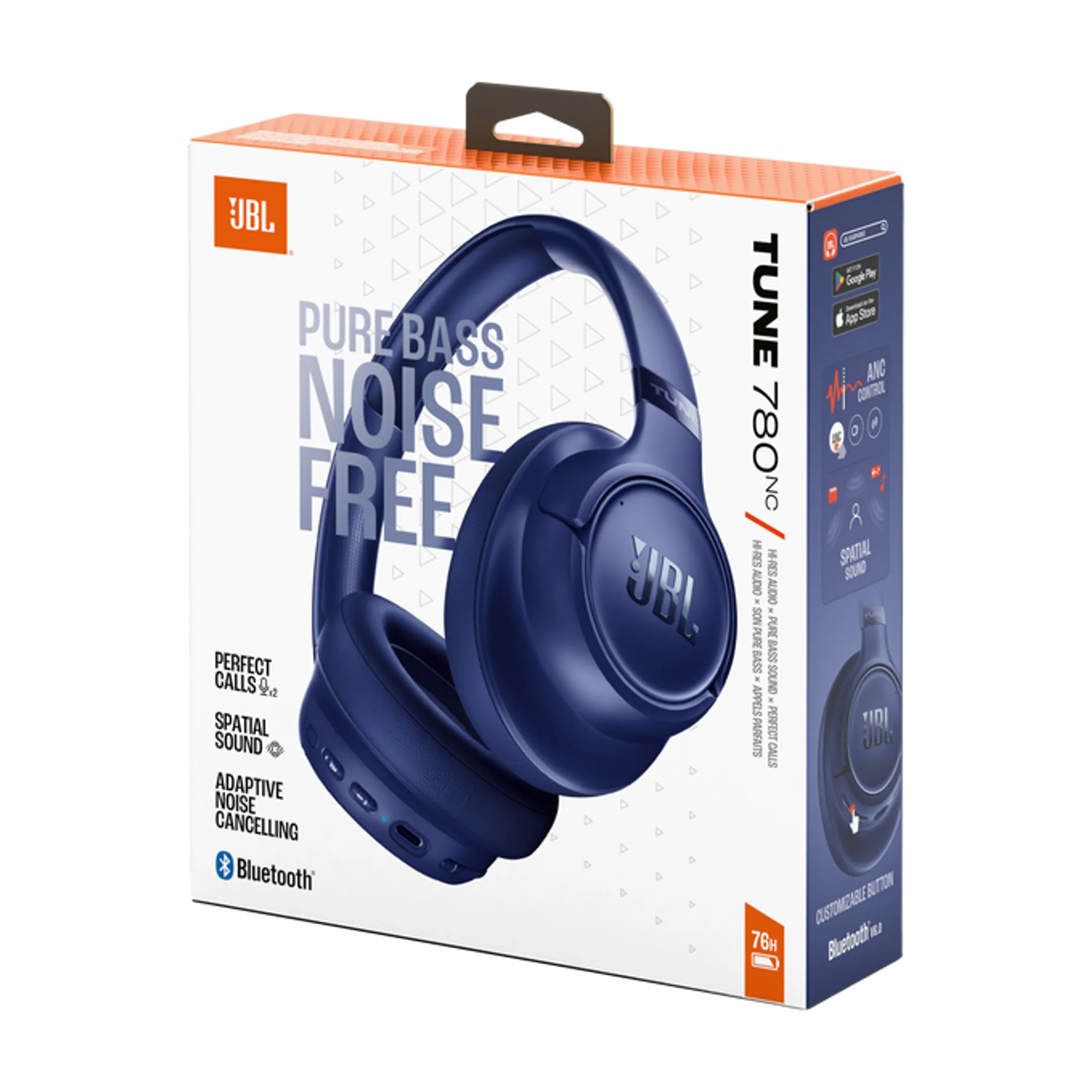 JBL Kabelloser Kopfhörer Tune 780NC – Blau image