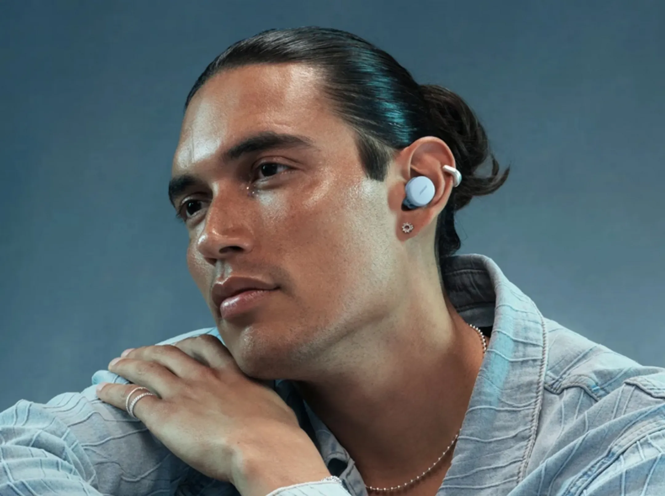 Bose Ecouteurs sans fil à réduction de bruit QuietComfort - Bleu électrique image