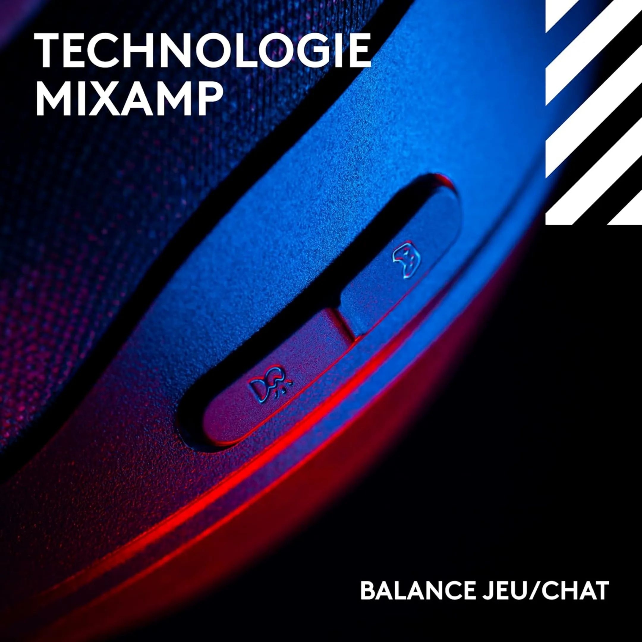 Logitech G Cassque gaming sans fil A20 X Lightspeed - Noir image