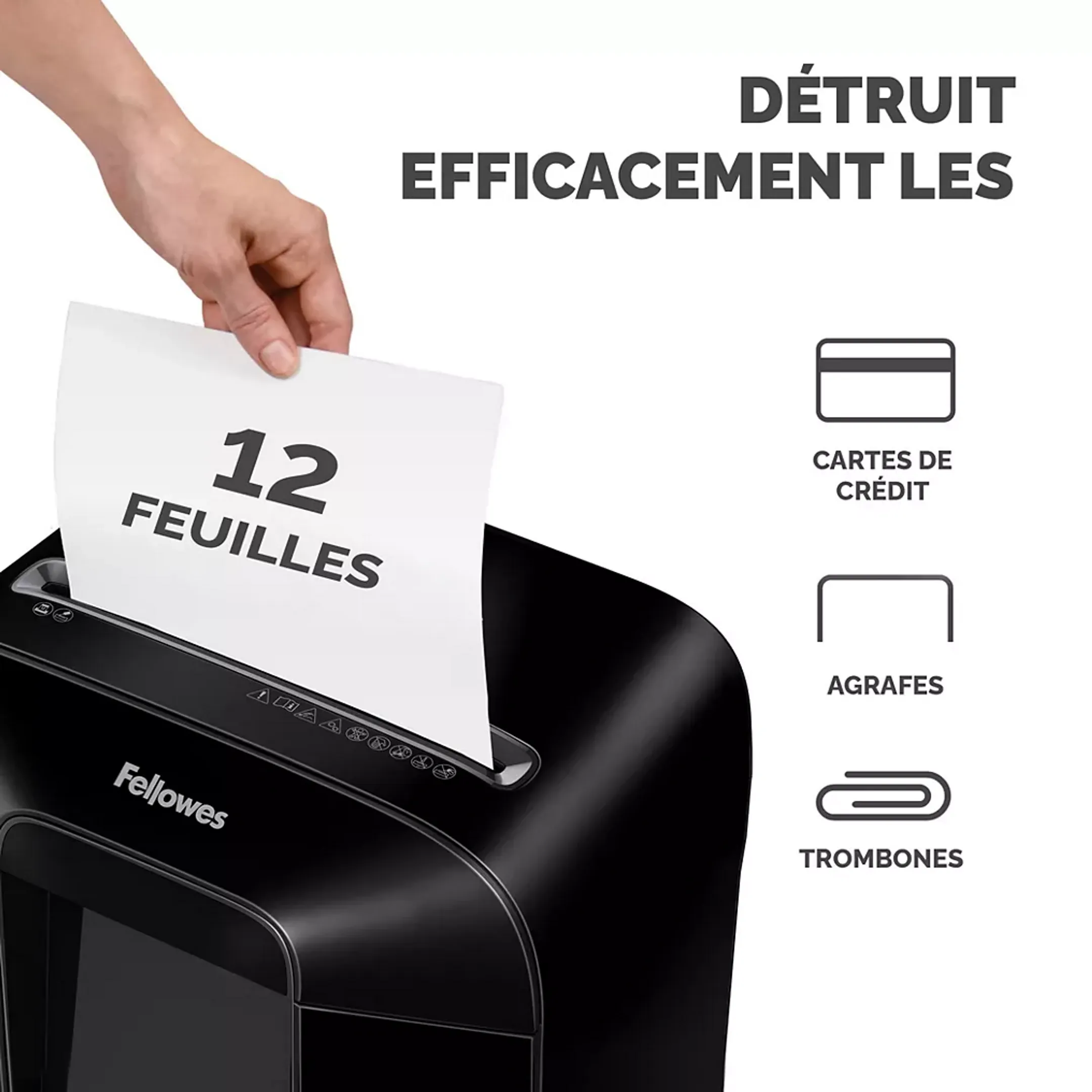 Fellowes Destructeur de documents PowerShred LX85 image