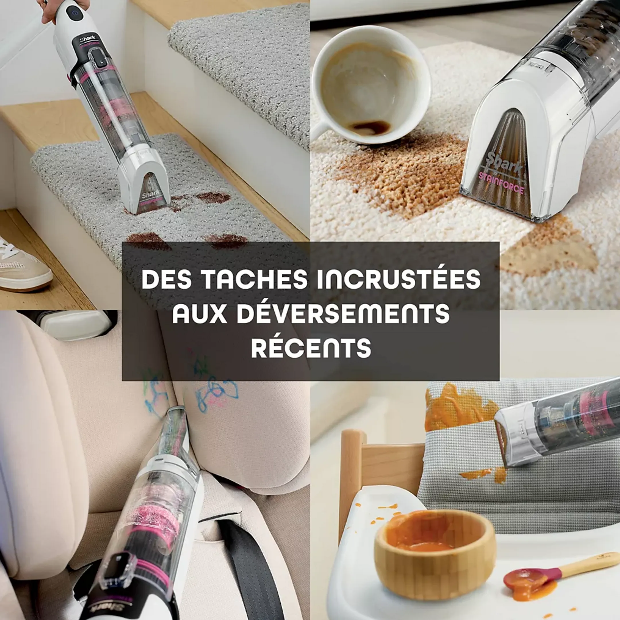 Shark Nettoyeur de tapis StainForce HX100EUT image