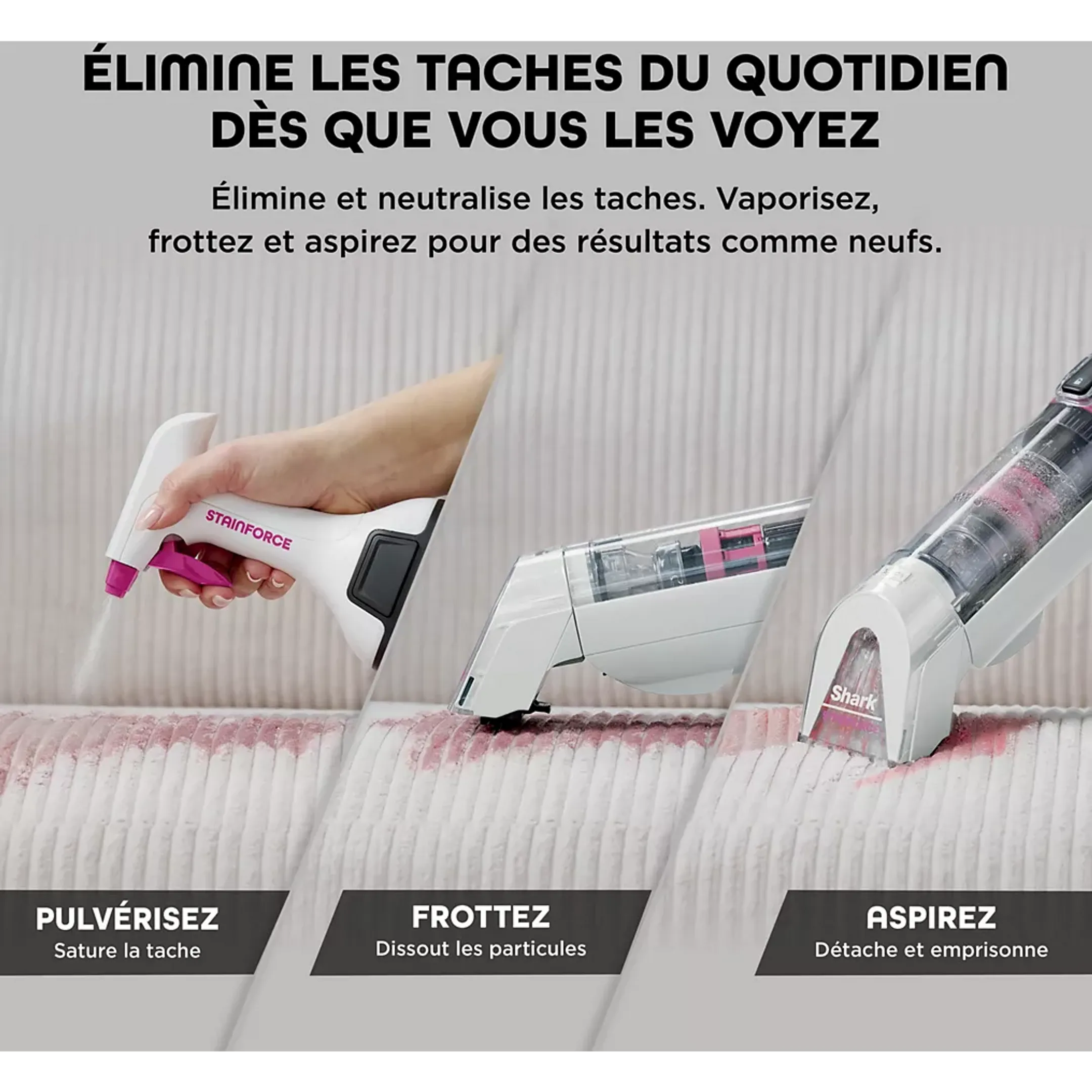 Shark Nettoyeur de tapis StainForce HX100EUT image