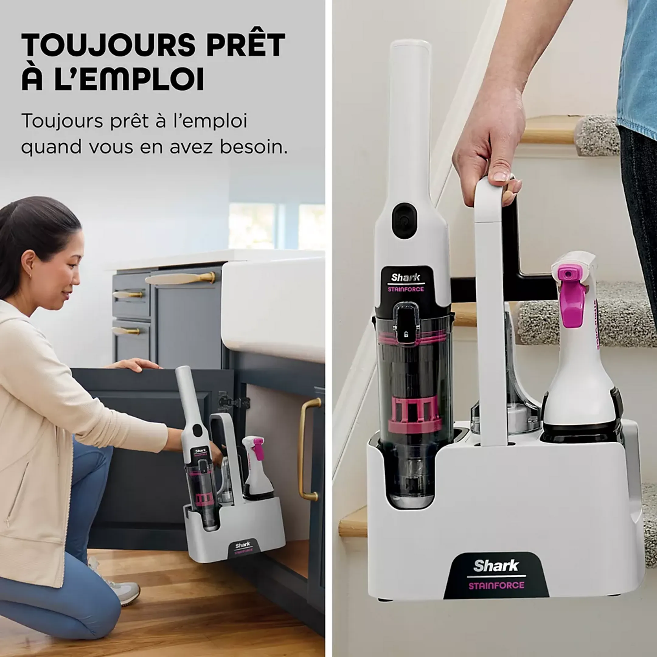 Shark Nettoyeur de tapis StainForce HX100EUT image