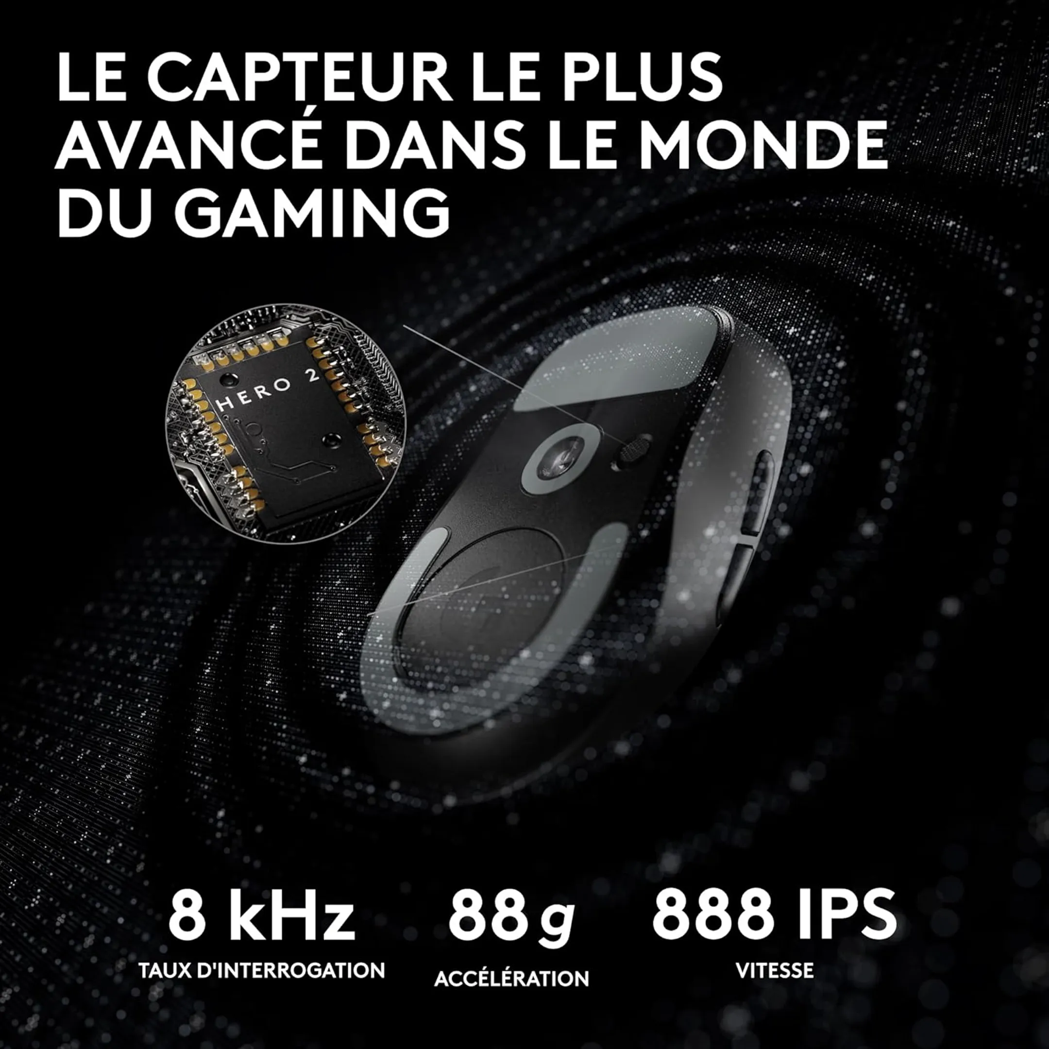 Logitech G Souris sans fil G Pro X Superlight 2 Lightspeed - Noir image