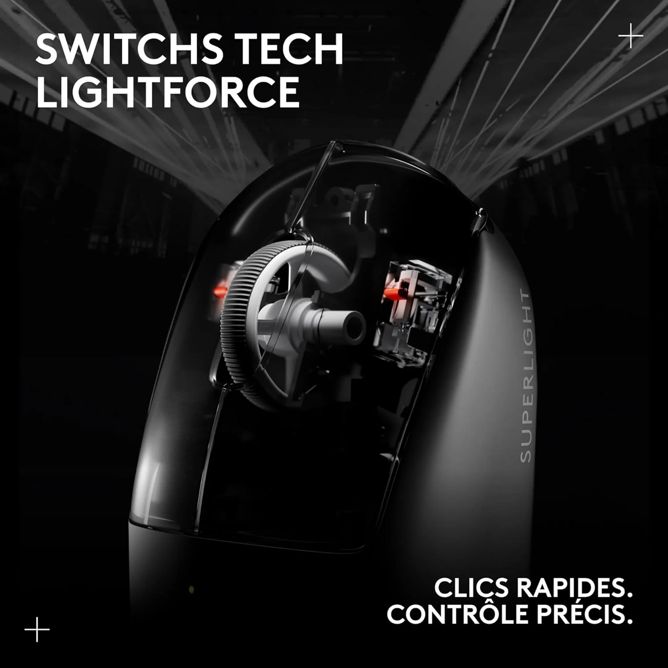Logitech G Souris sans fil G Pro X Superlight 2 Lightspeed - Noir image