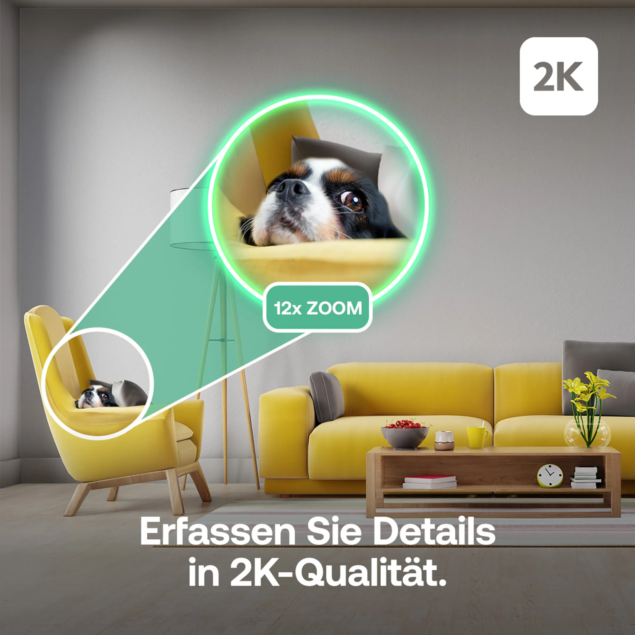 ARLO Innenüberwachungskamera Essential 3 2K PTZ – 2 Stück image
