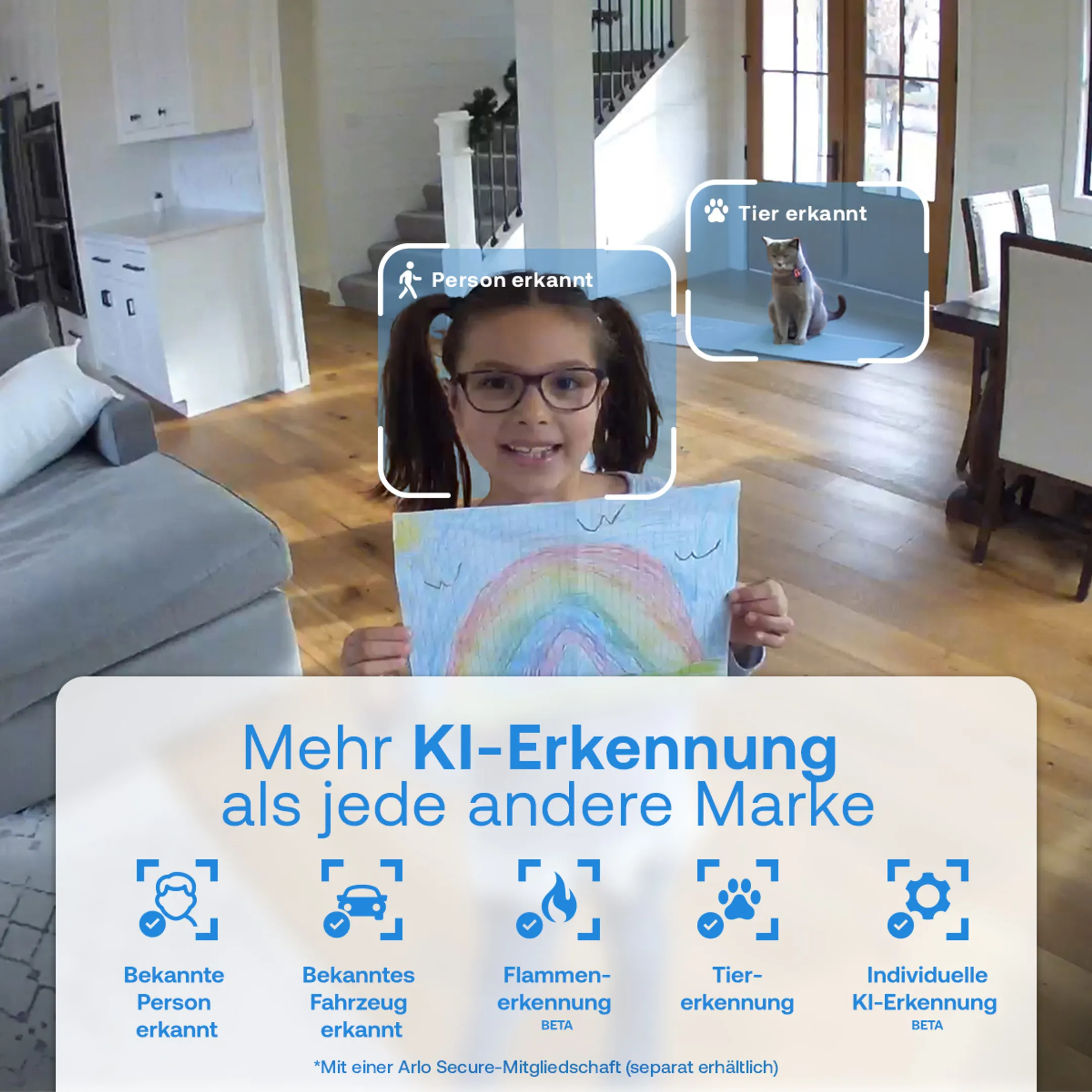 ARLO Innenüberwachungskamera Essential 3 2K PTZ – 2 Stück image