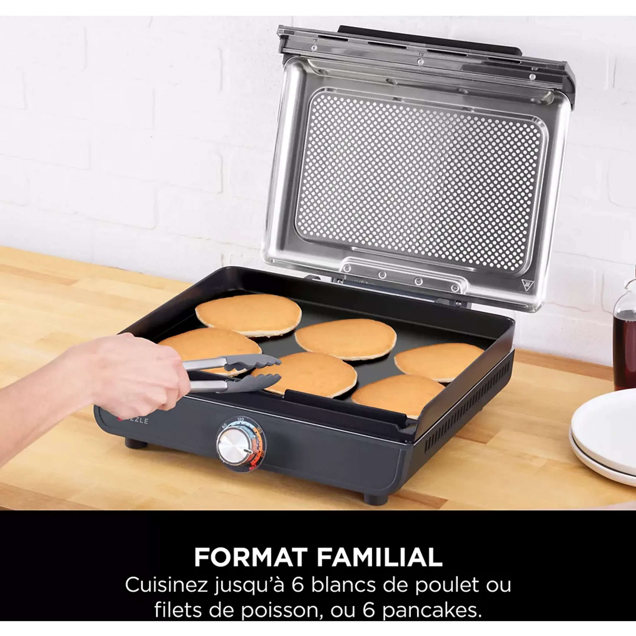 Ninja Grill & plancha Sizzle GR101EU image