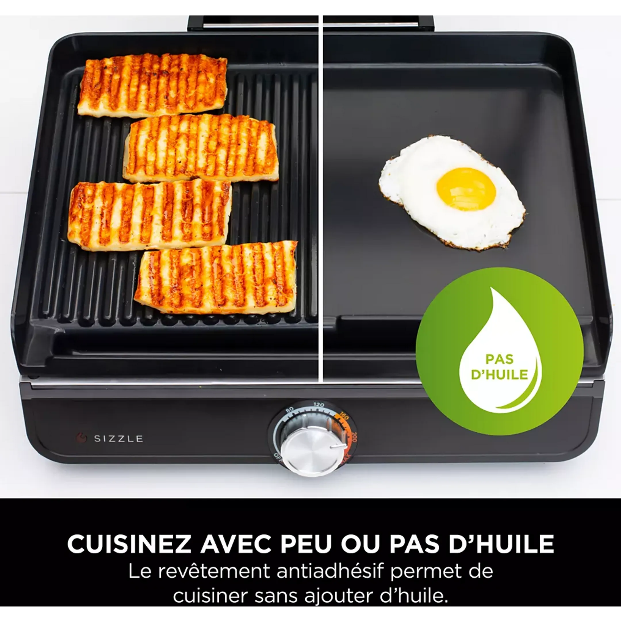 Ninja Grill & plancha Sizzle GR101EU image