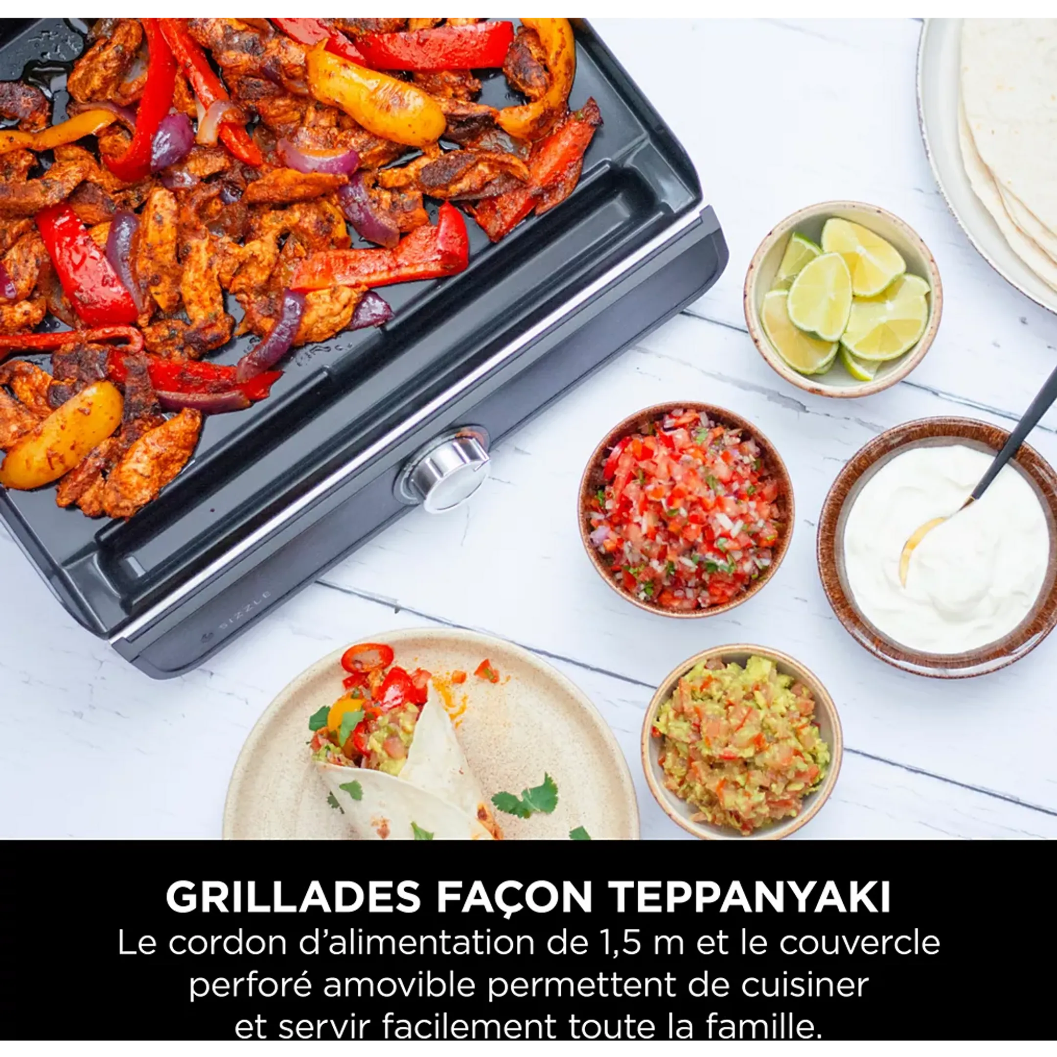 Ninja Grill & plancha Sizzle GR101EU image