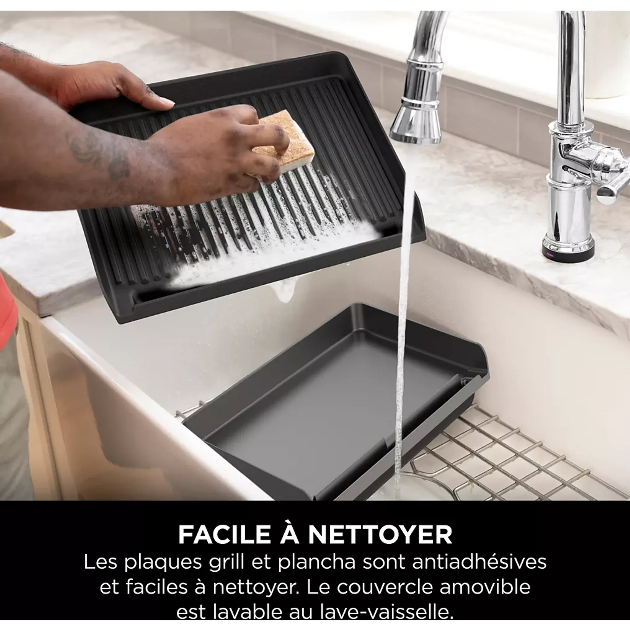 Ninja Grill & plancha Sizzle GR101EU image