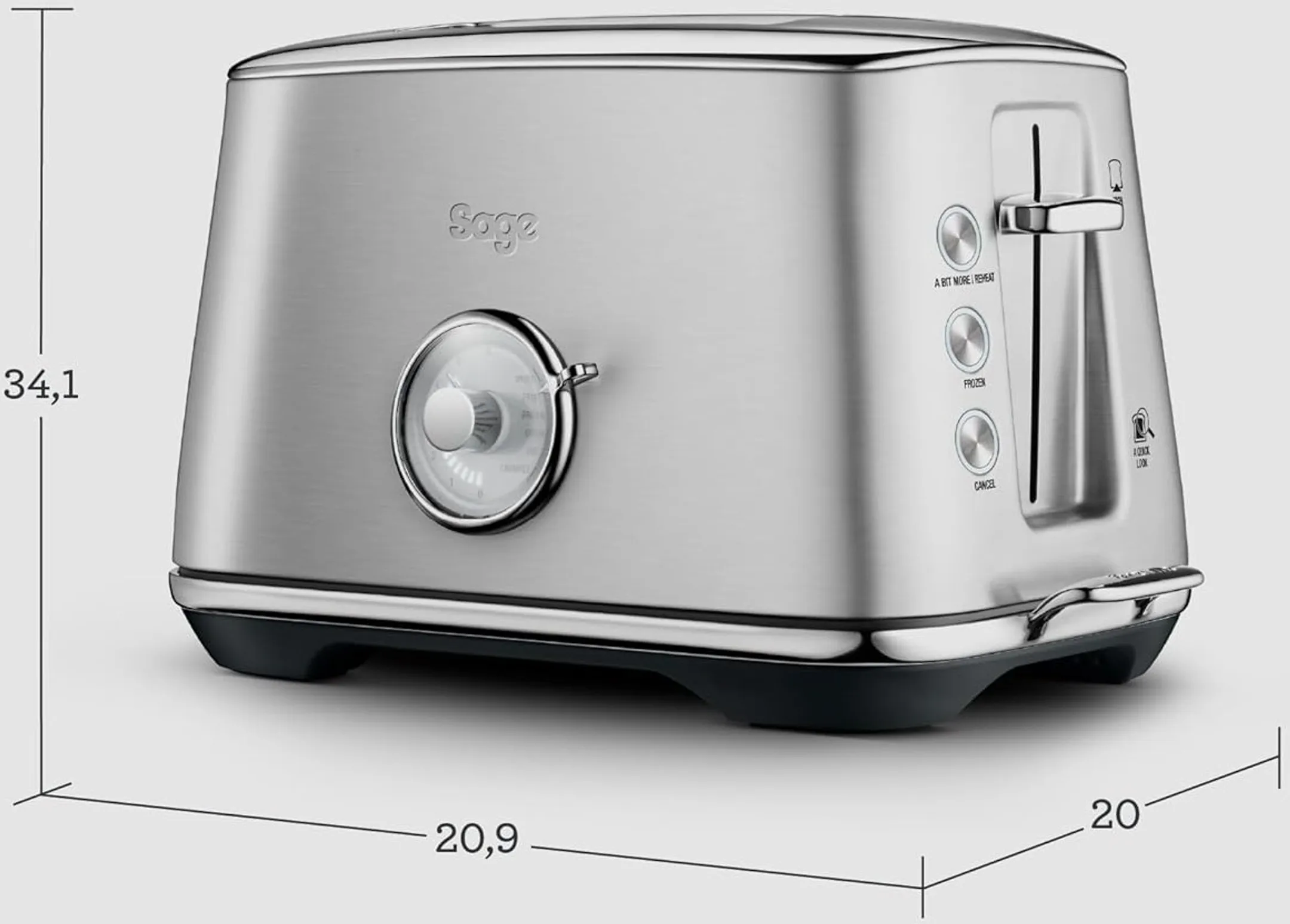 SAGE Toaster The Toast Select Luxe - Stainless Steel image