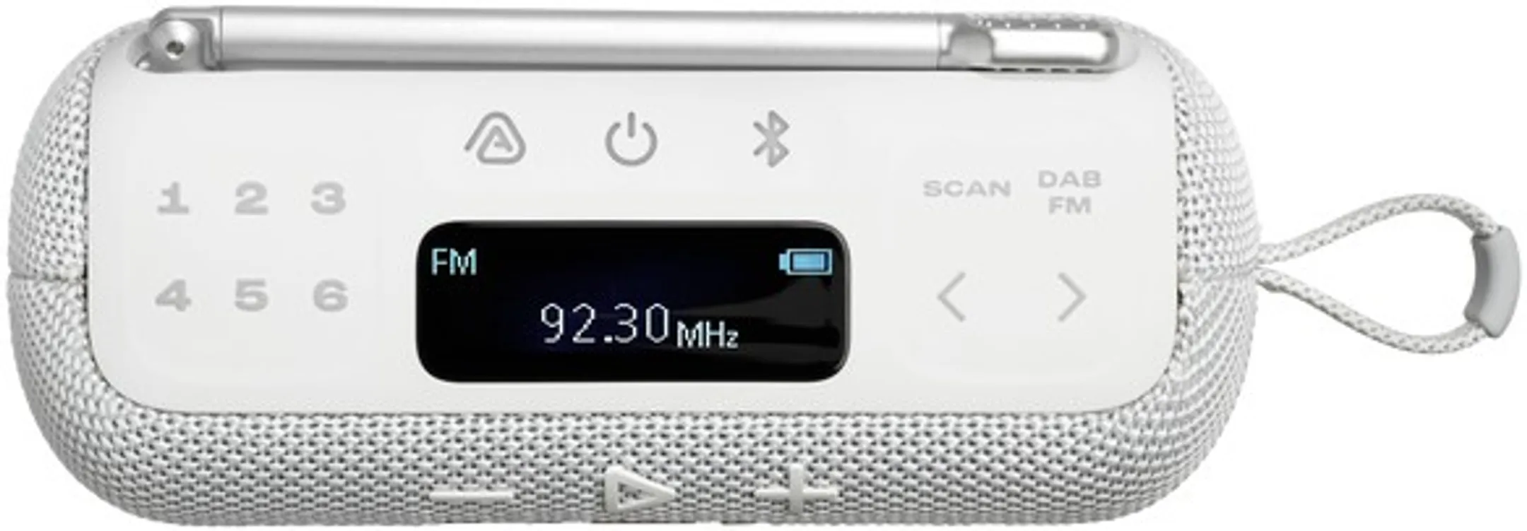 JBL Tragbarer Bluetooth-Radio Tuner 3 – Weiss image