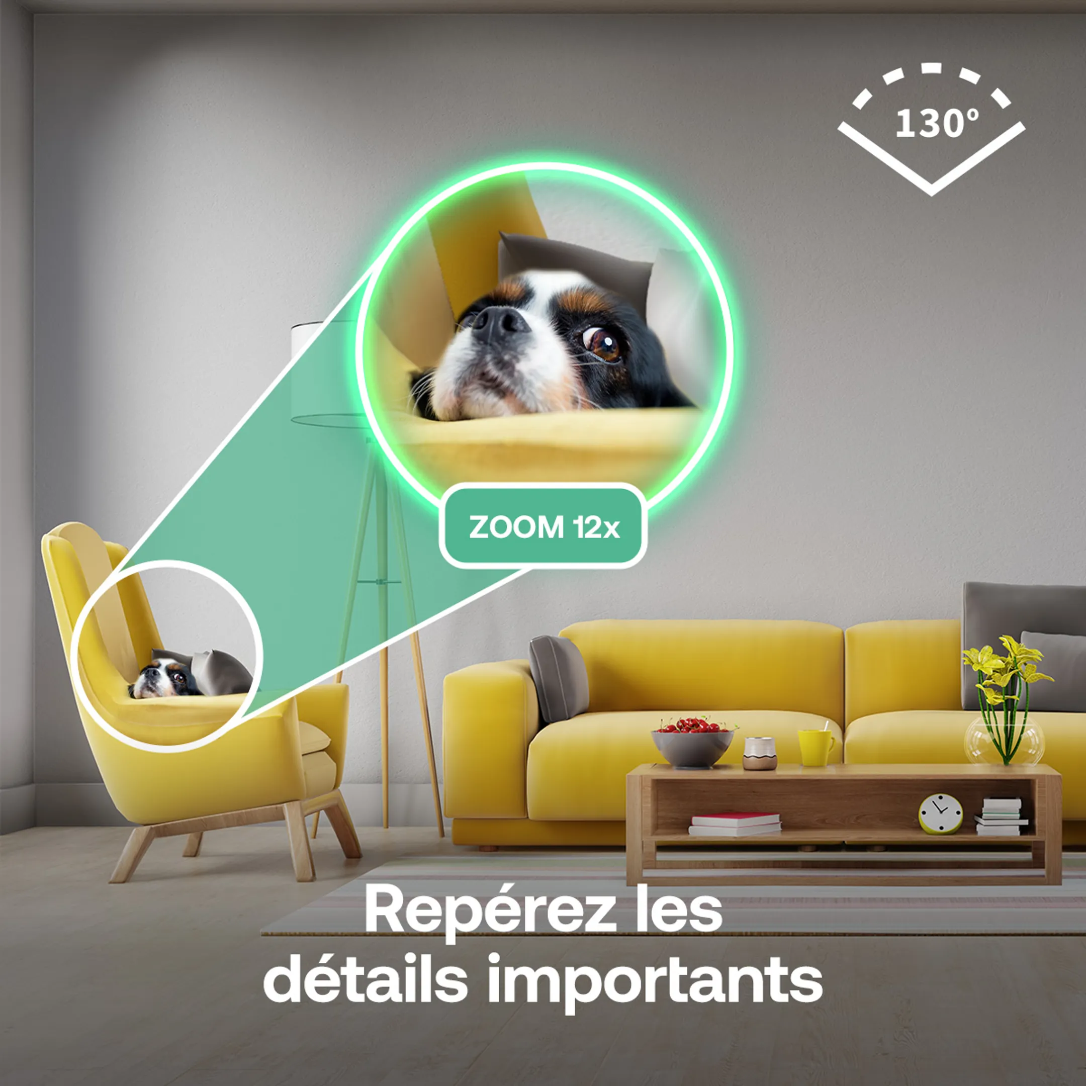 Caméra de surveillance intérieur Essential 3 2K - 2 pièces