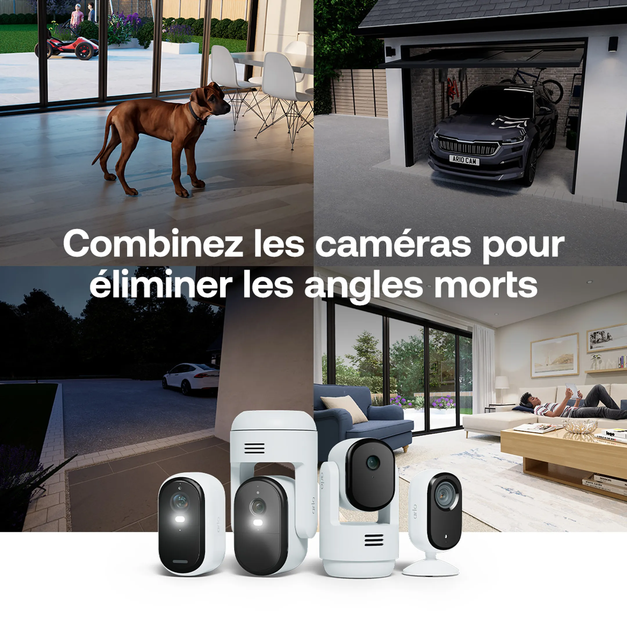 Caméra de surveillance intérieur Essential 3 2K - 2 pièces