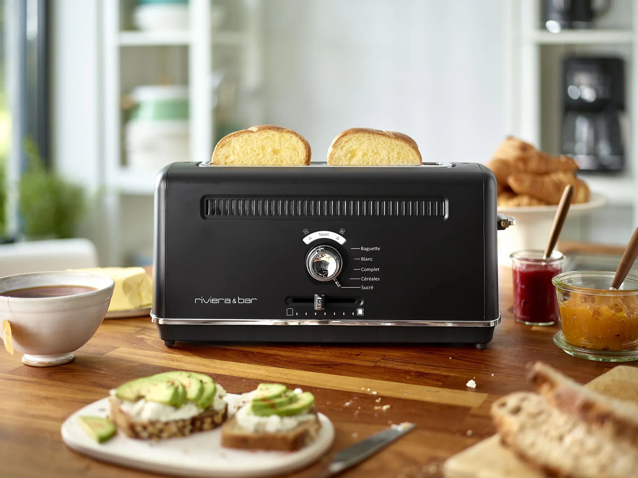 RIVIERA&BAR Grille-pain Expert QGP669 - Noir image