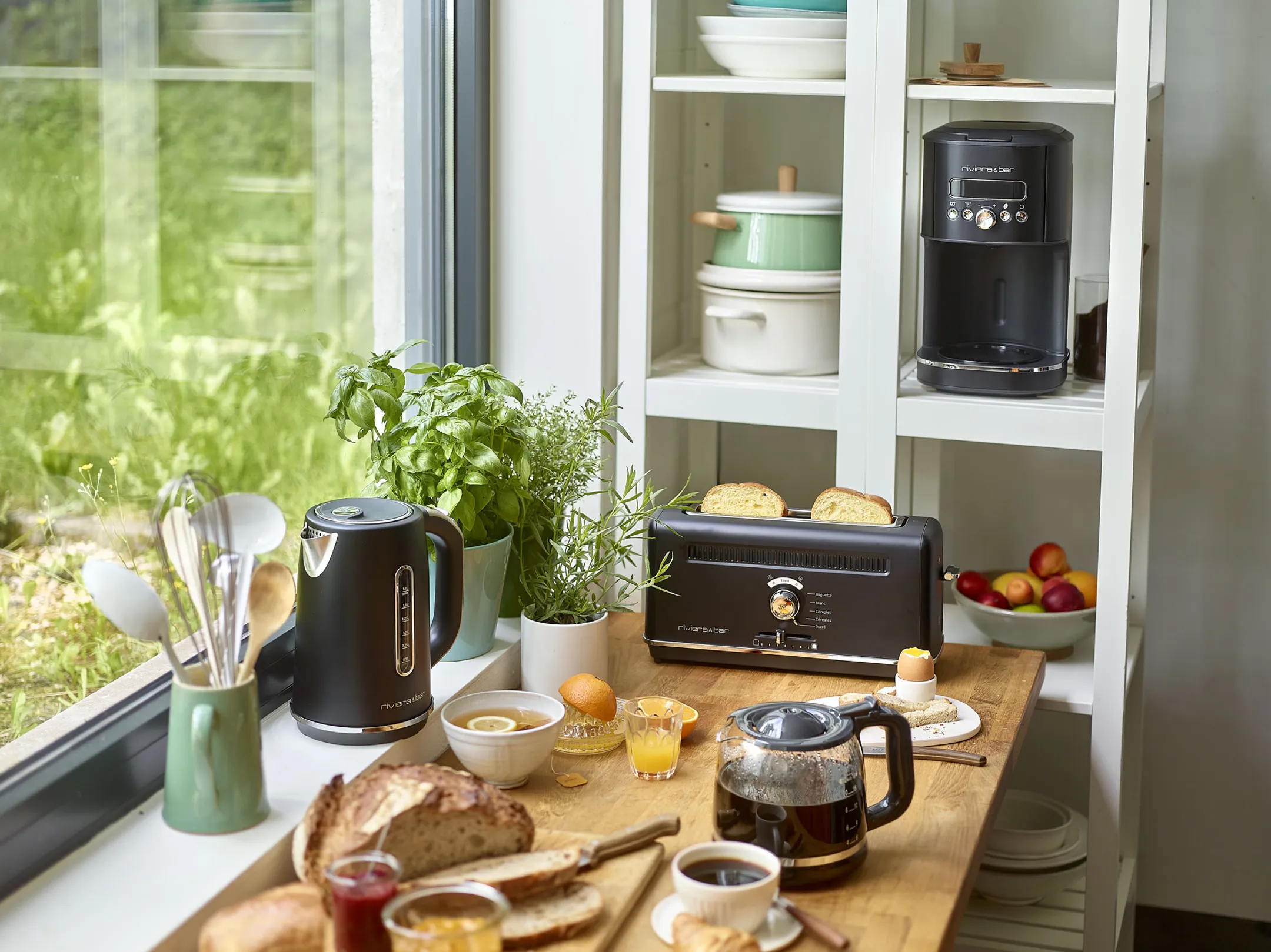 RIVIERA&BAR Grille-pain Expert QGP669 - Noir image