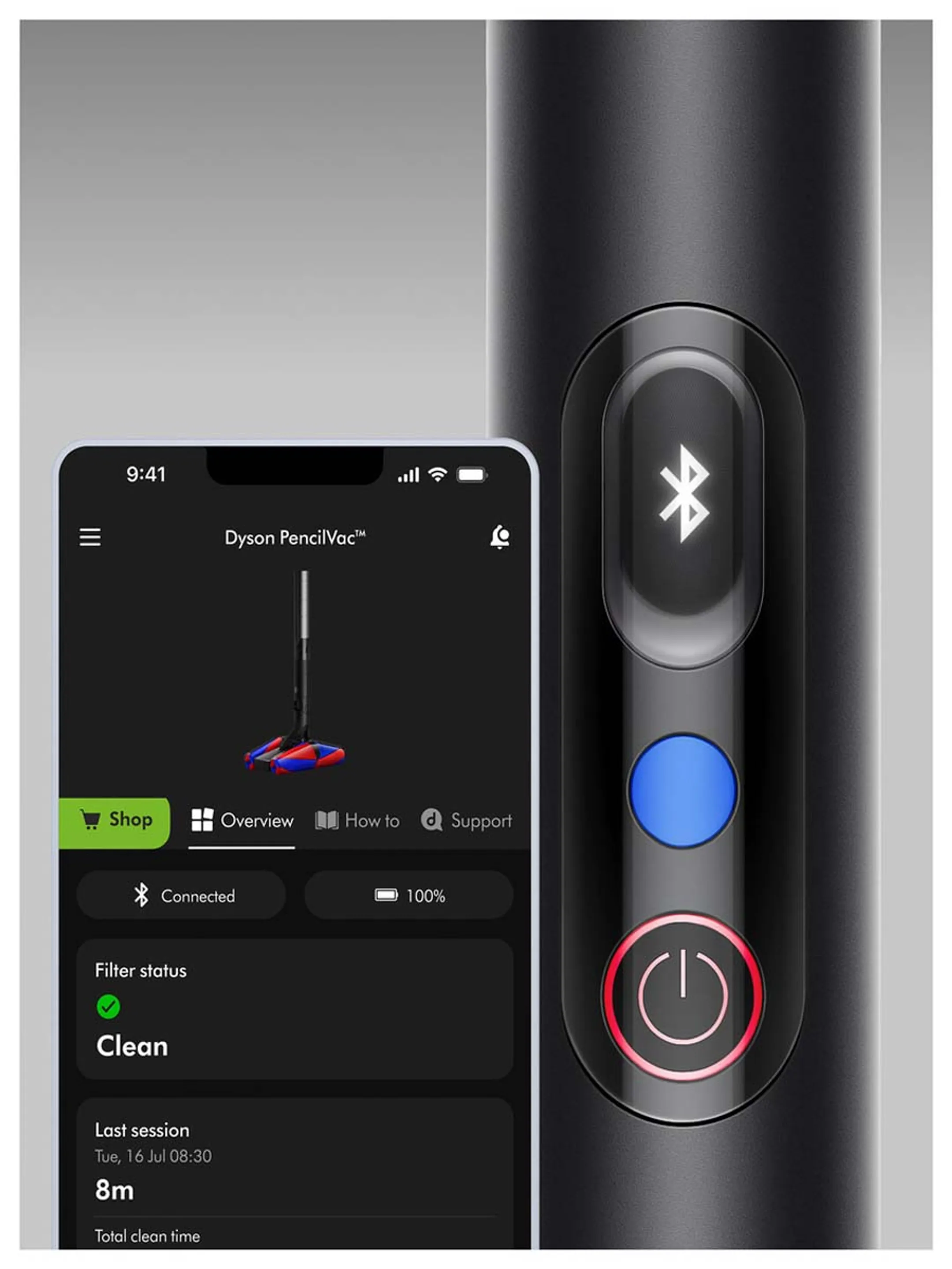 Dyson Aspirateur balai Pencilvac Fluffycones image