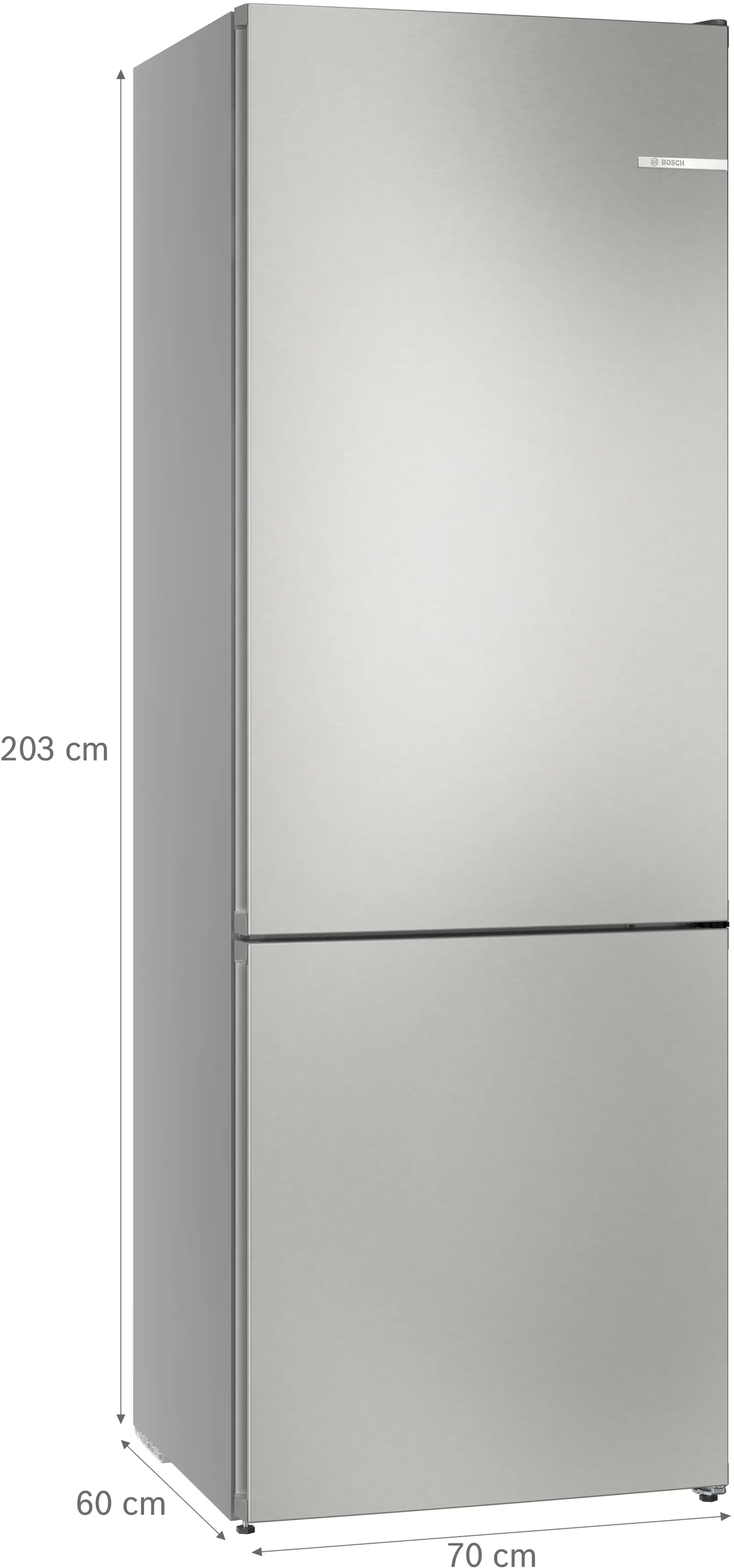 Bosch Combi frigo congélateur Series 4 KGN492IAF image