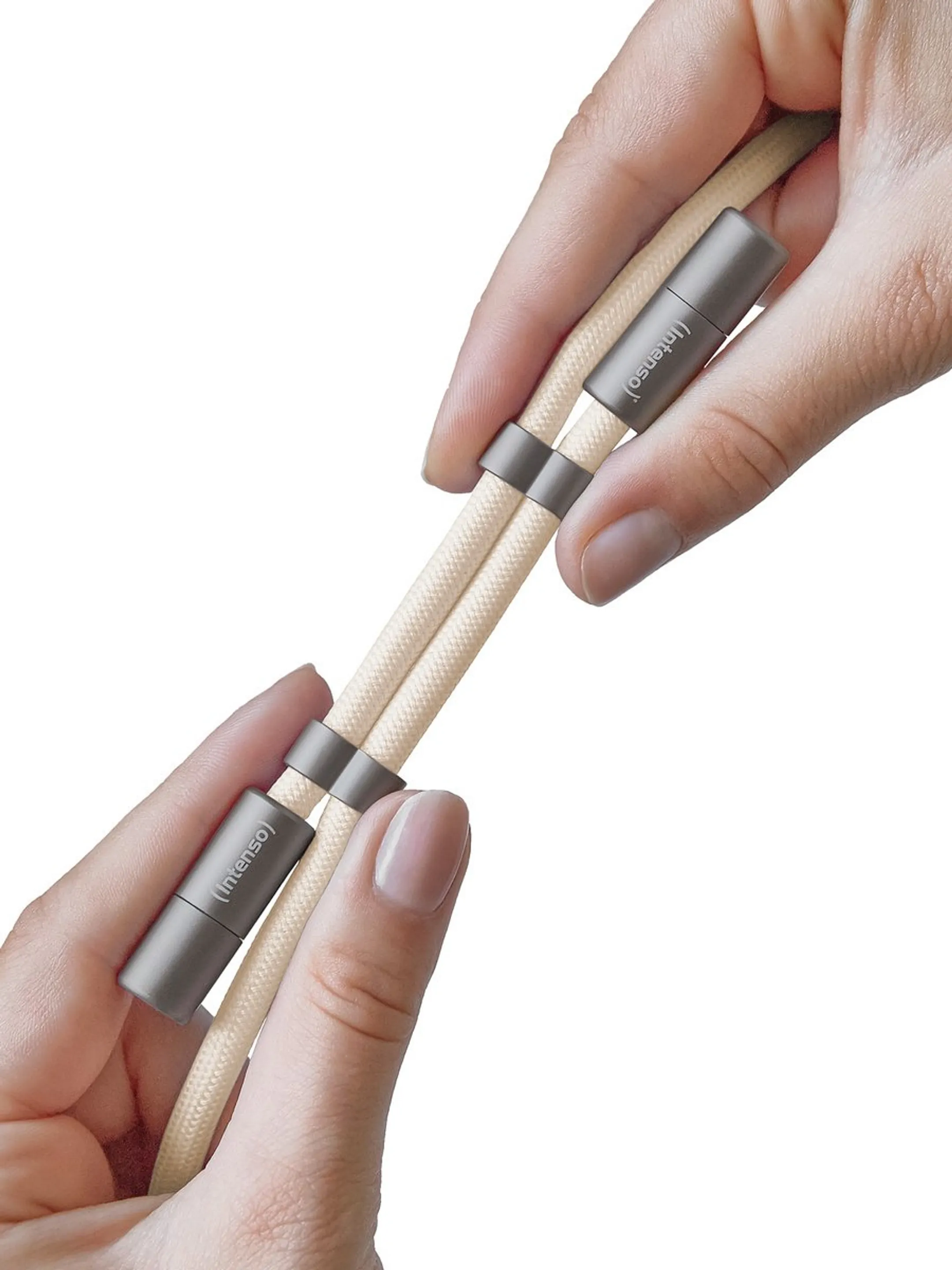Intenso Lanière de recharge pour smartphone - 1,65m - Beige image