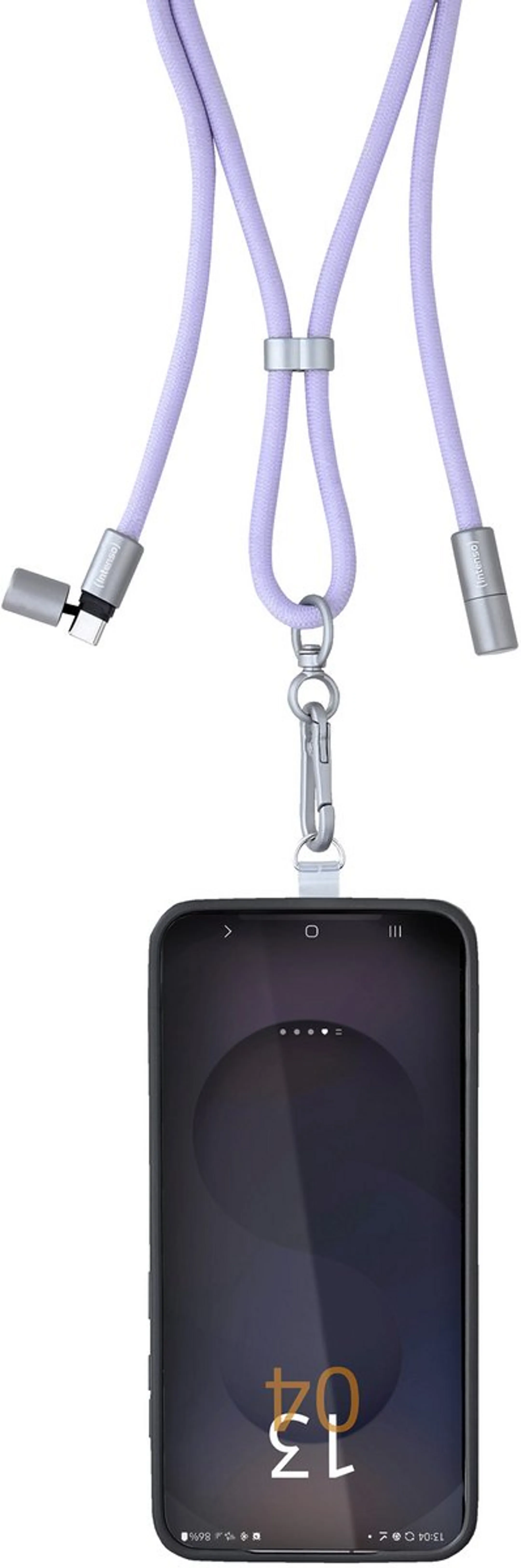 Intenso Lanière de recharge pour smartphone - 1,65m - Violet image