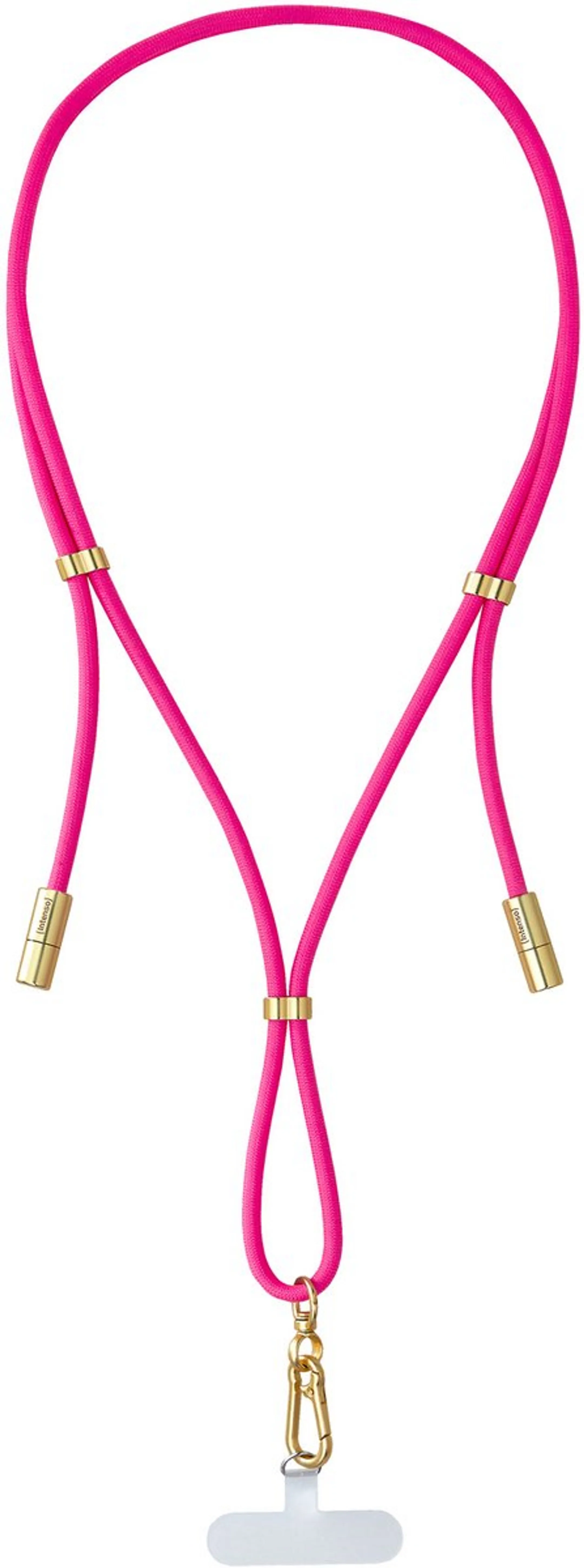 Lanière de recharge pour smartphone - 1,65m - Rose