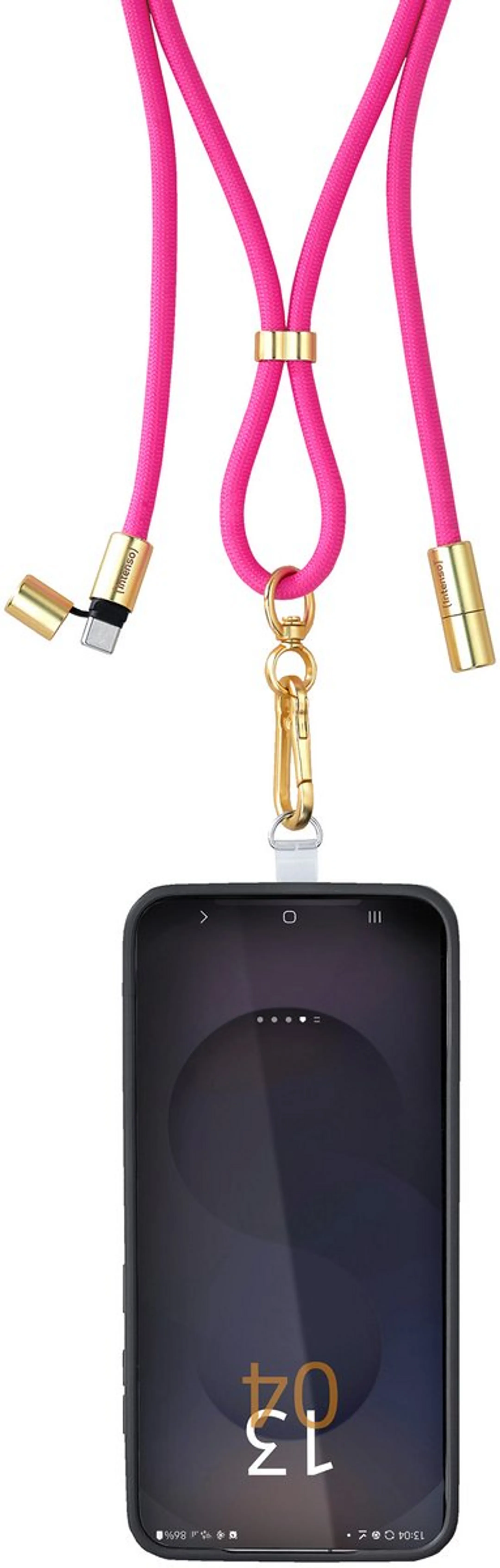 Intenso Lanière de recharge pour smartphone - 1,65m - Rose image