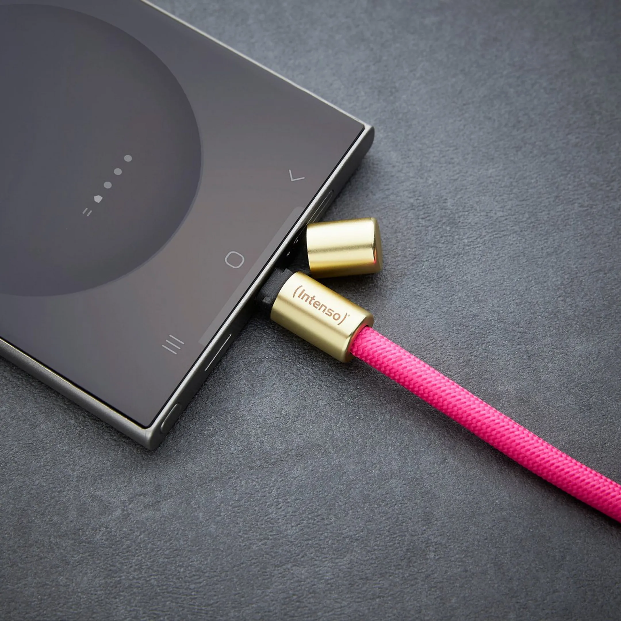 Intenso Lanière de recharge pour smartphone - 1,65m - Rose image