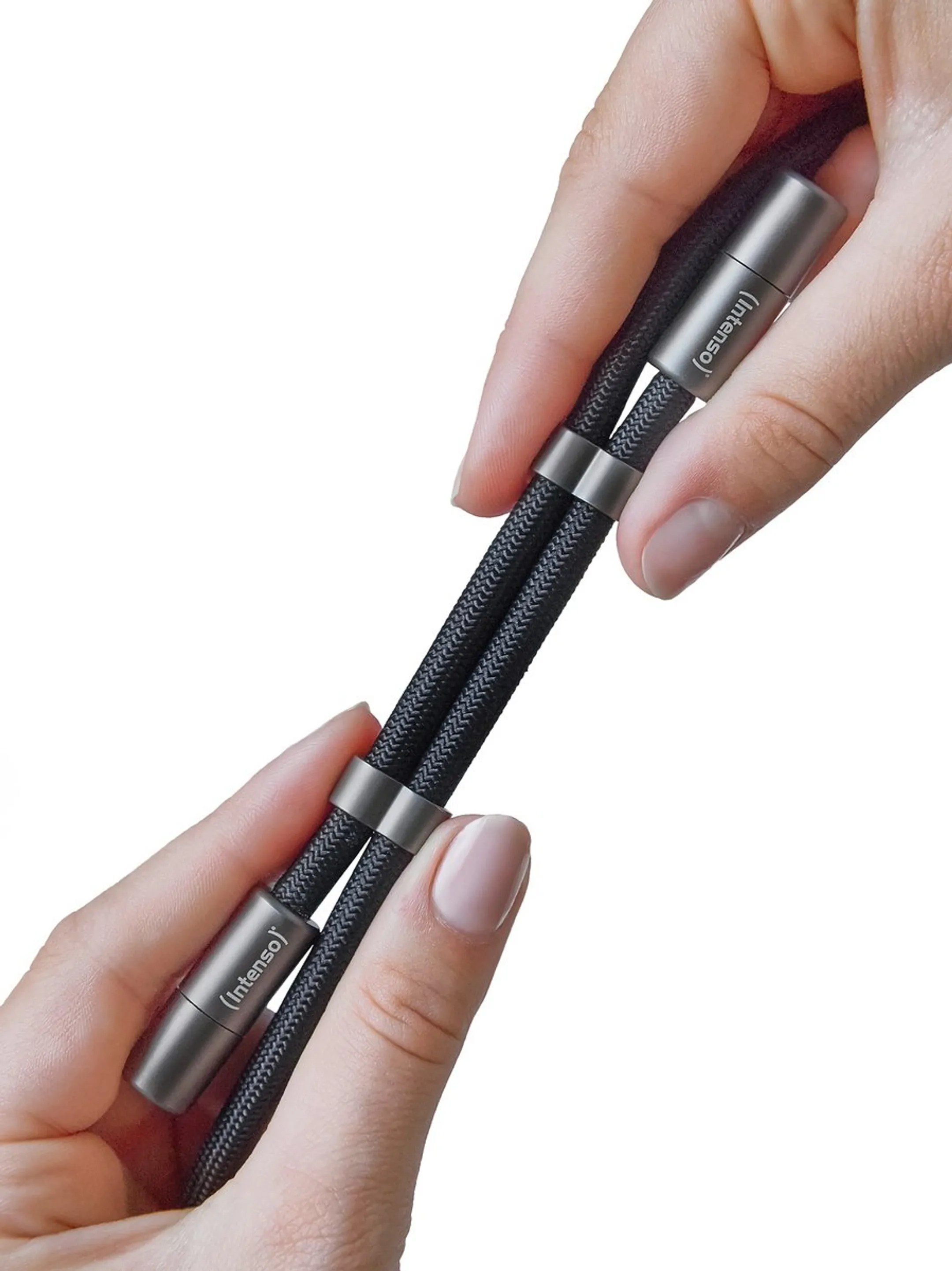 Intenso Lanière de recharge pour smartphone - 1,65m - Noir image