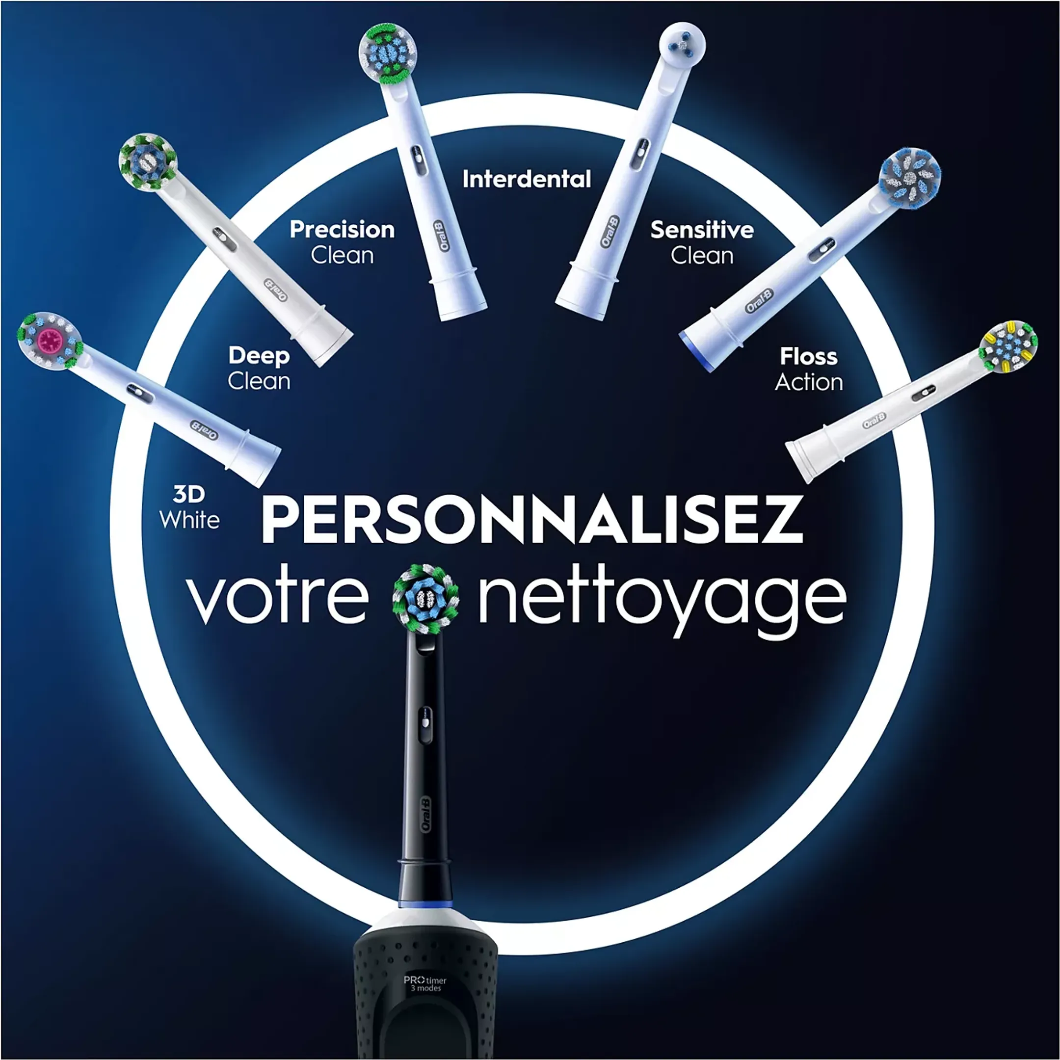 Oral-B Brosse à dents électrique Vitality Pro D173 - Noir image