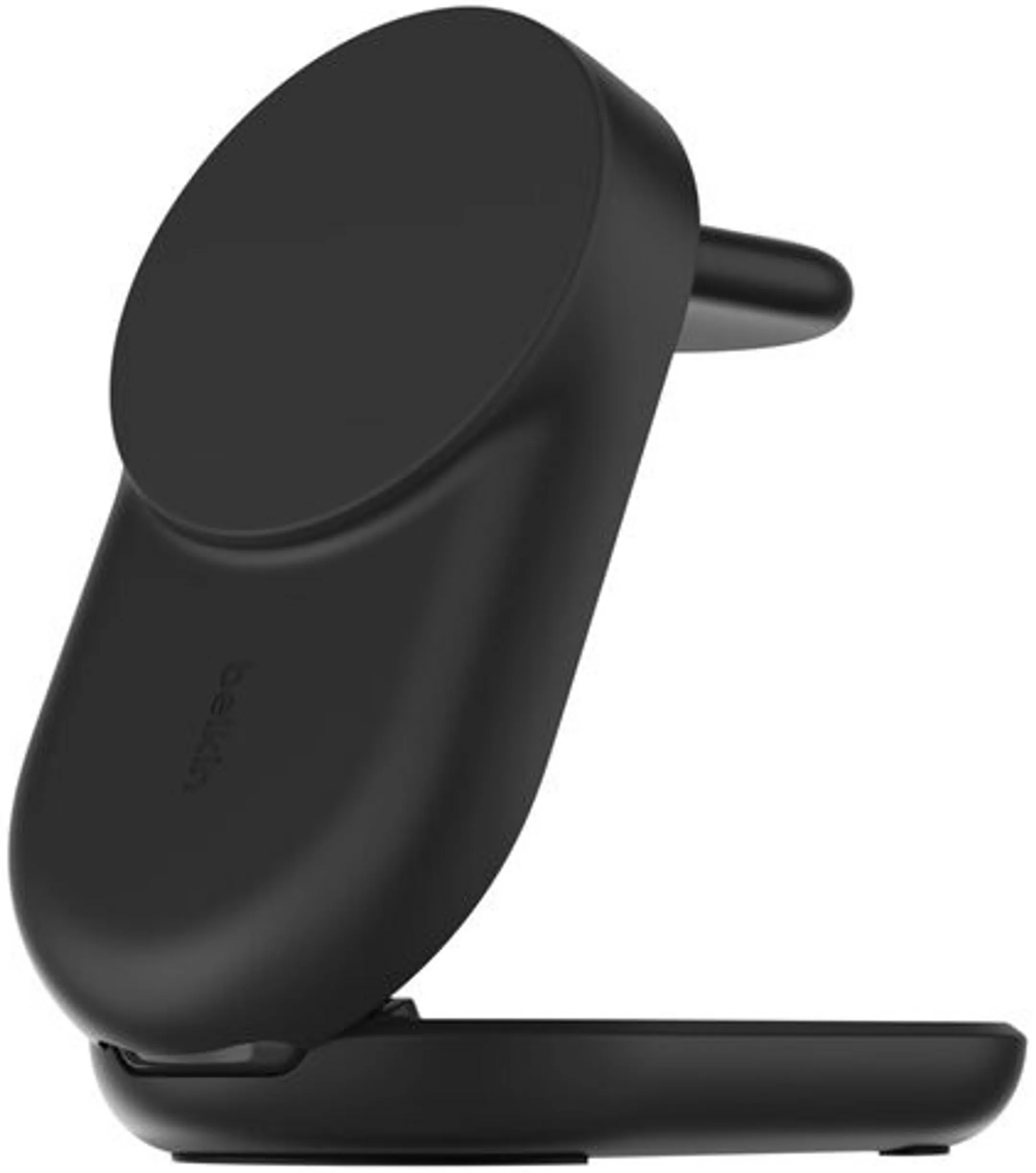 Socle de recharge 3-en-1 aimantée pliable Qi2 - 25W - Noir