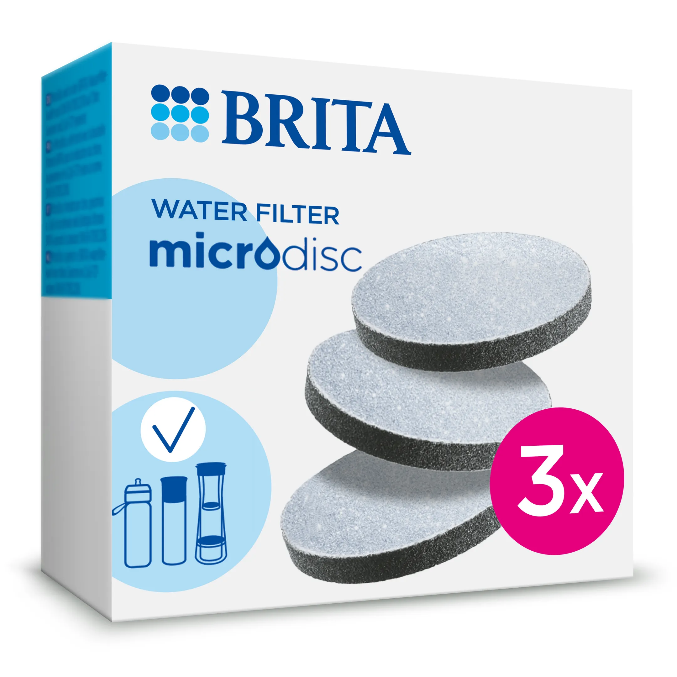 Filter cartridge MicroDisc 3-pack
