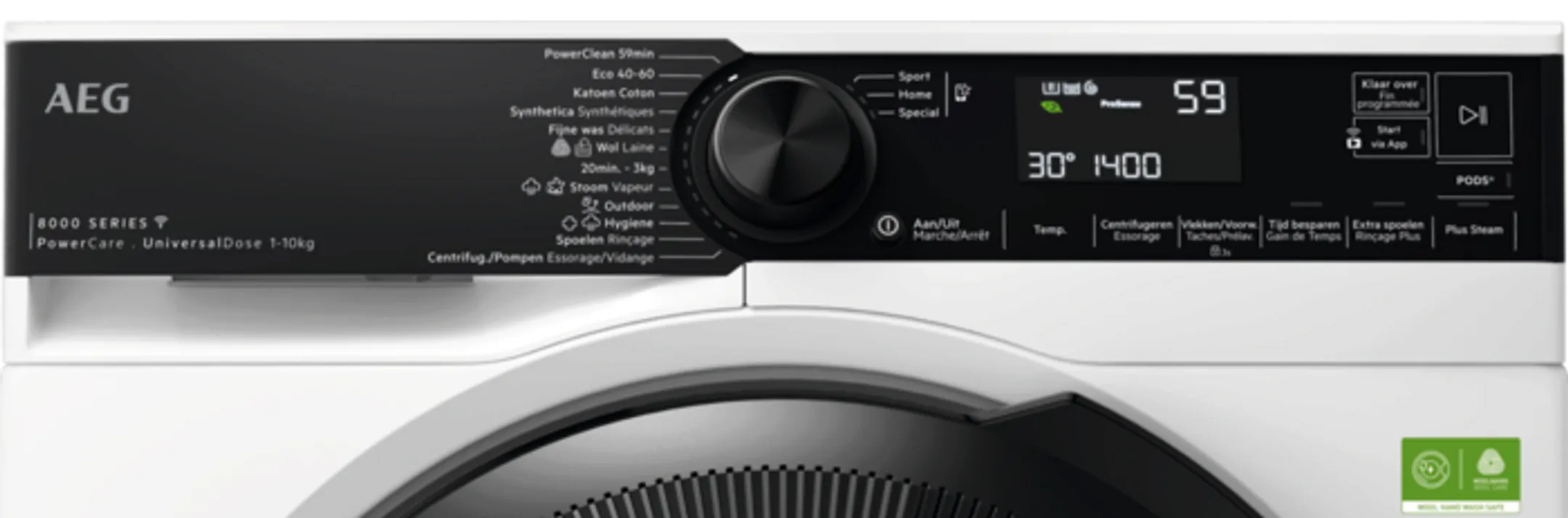 Lave-linge 8000 PowerCare LR86POWER