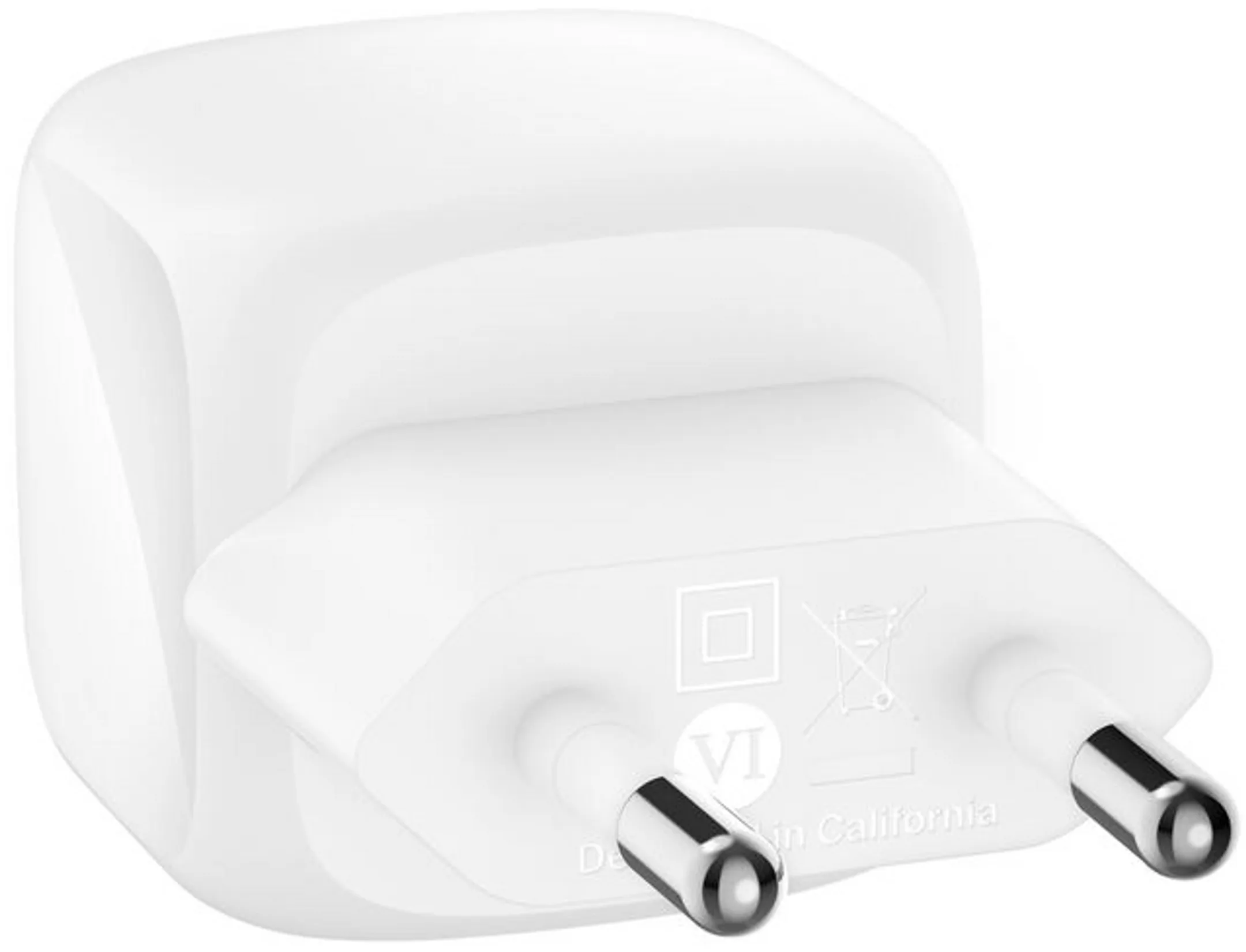 Chargeur secteur USB-C compact 30W Blanc + Cable USB-C