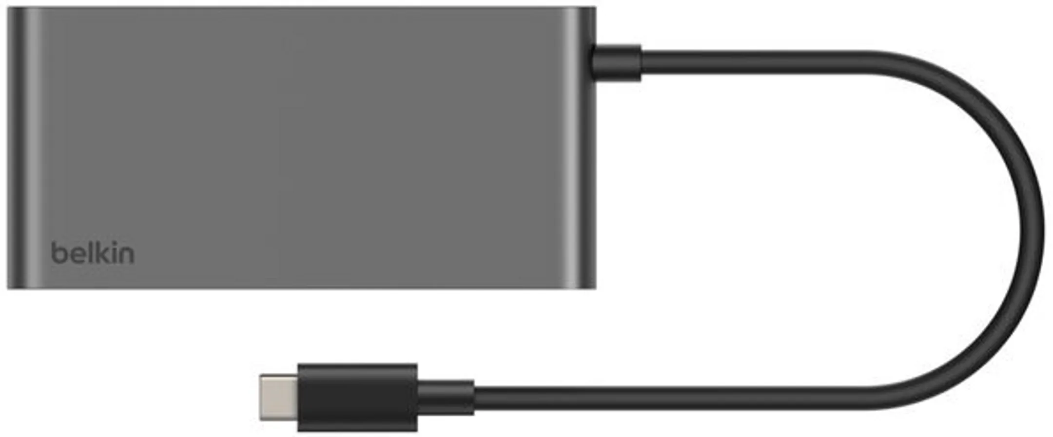 Hub Connect with 4 USB and 1 HDMI 4K - Gray