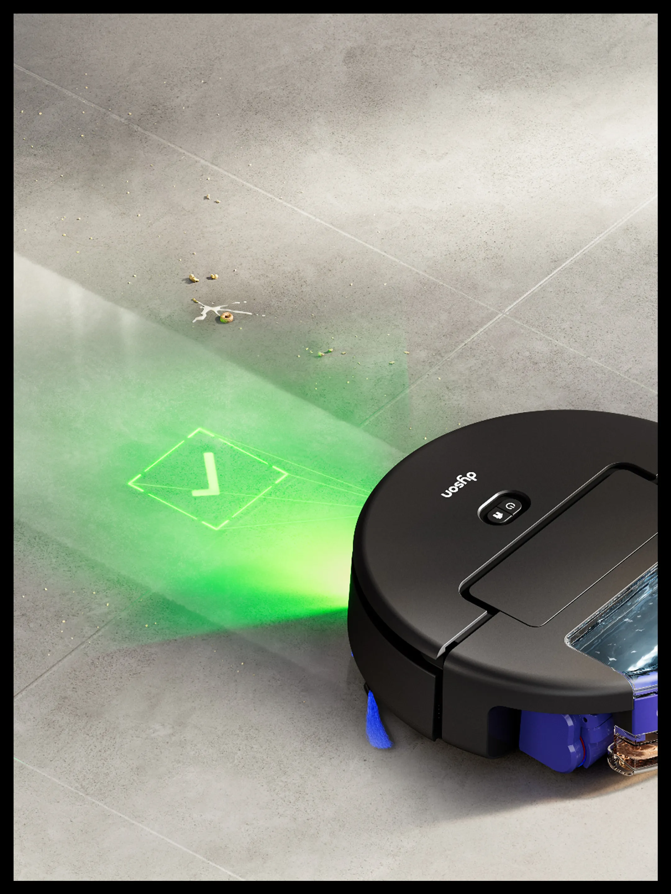 Robot Vacuum Cleaner and Mop Spot+Scrub Ai