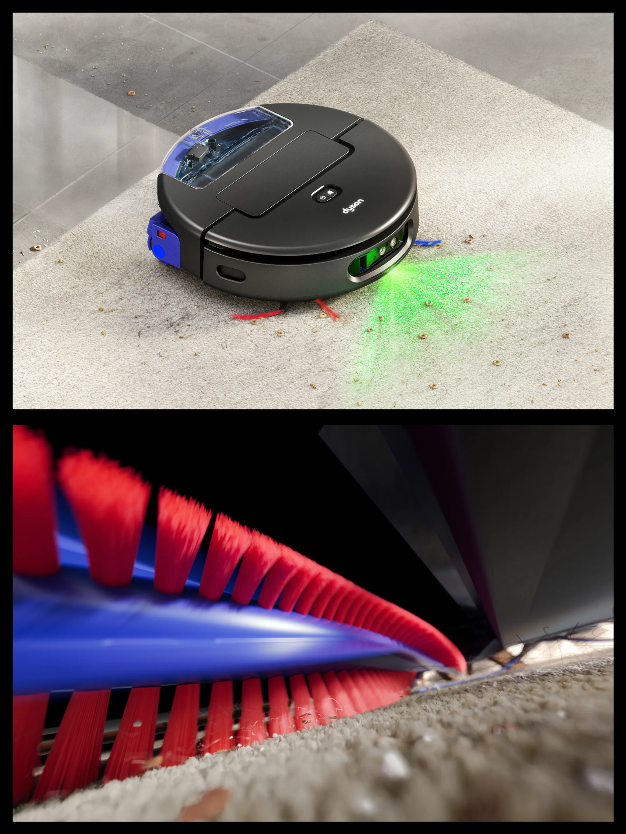 Robot Vacuum Cleaner and Mop Spot+Scrub Ai