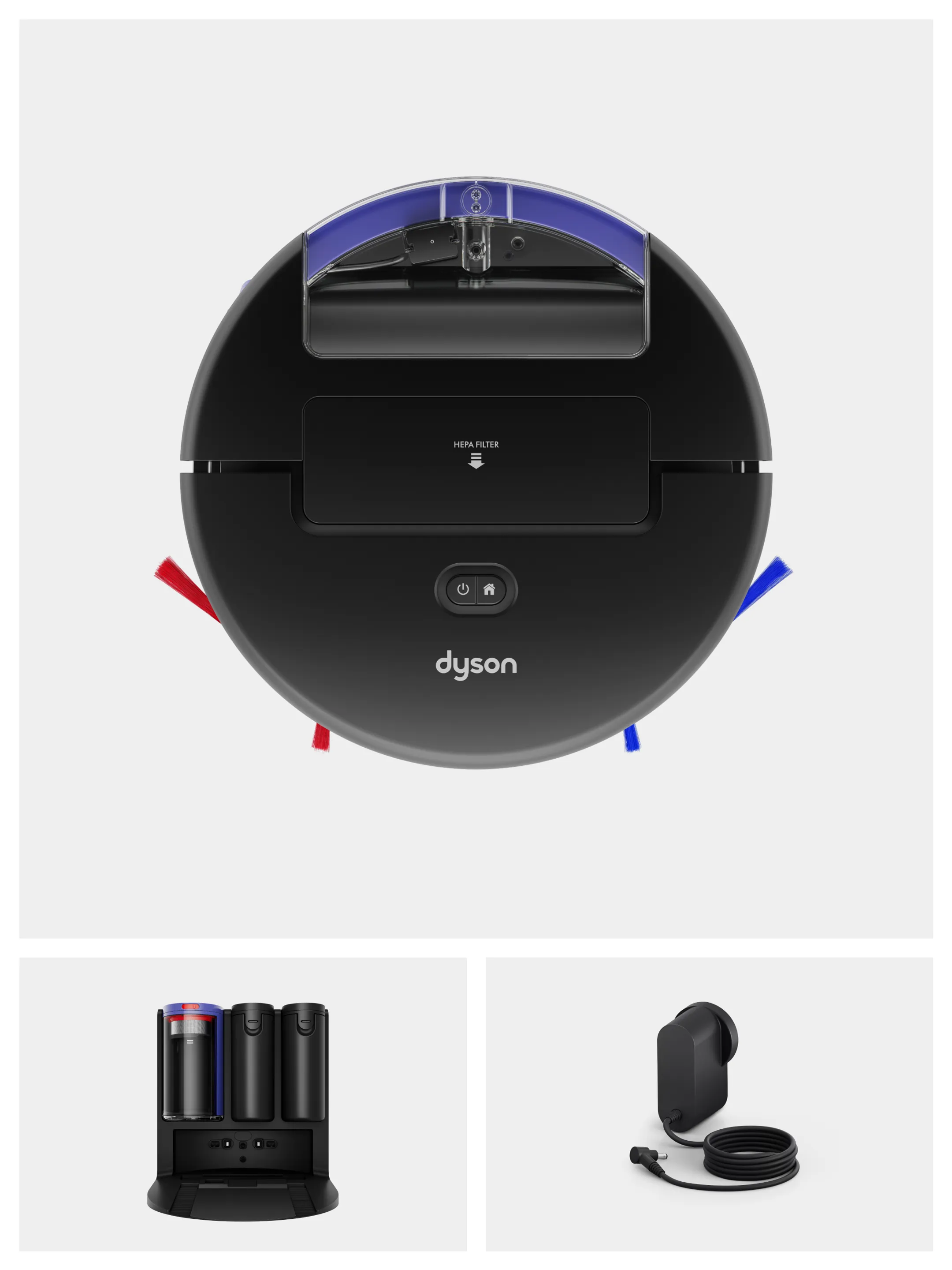 Robot Vacuum Cleaner and Mop Spot+Scrub Ai