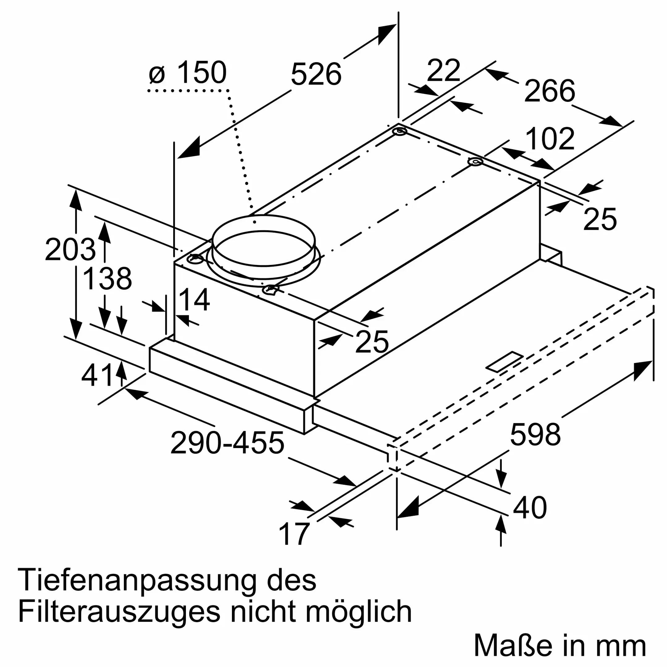 Teleskop-Dunstabzugshaube iQ100 LI64LB521