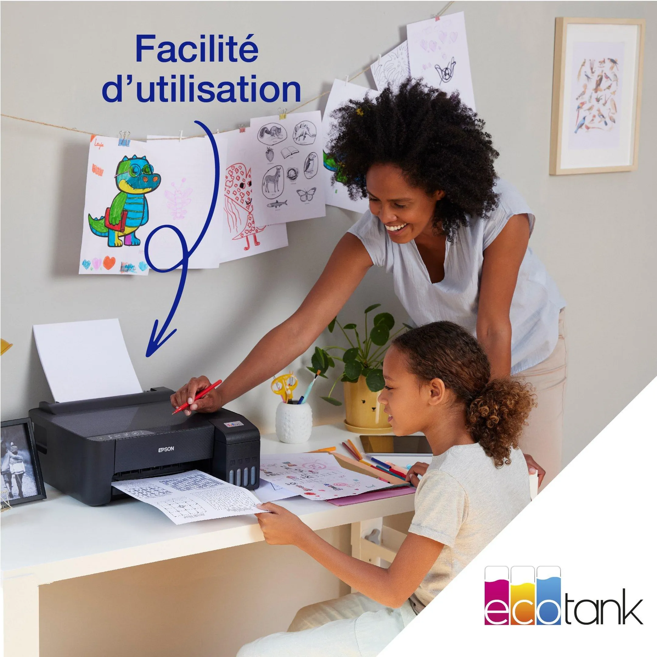 Imprimante Eco Tank ET-1810 - Noir