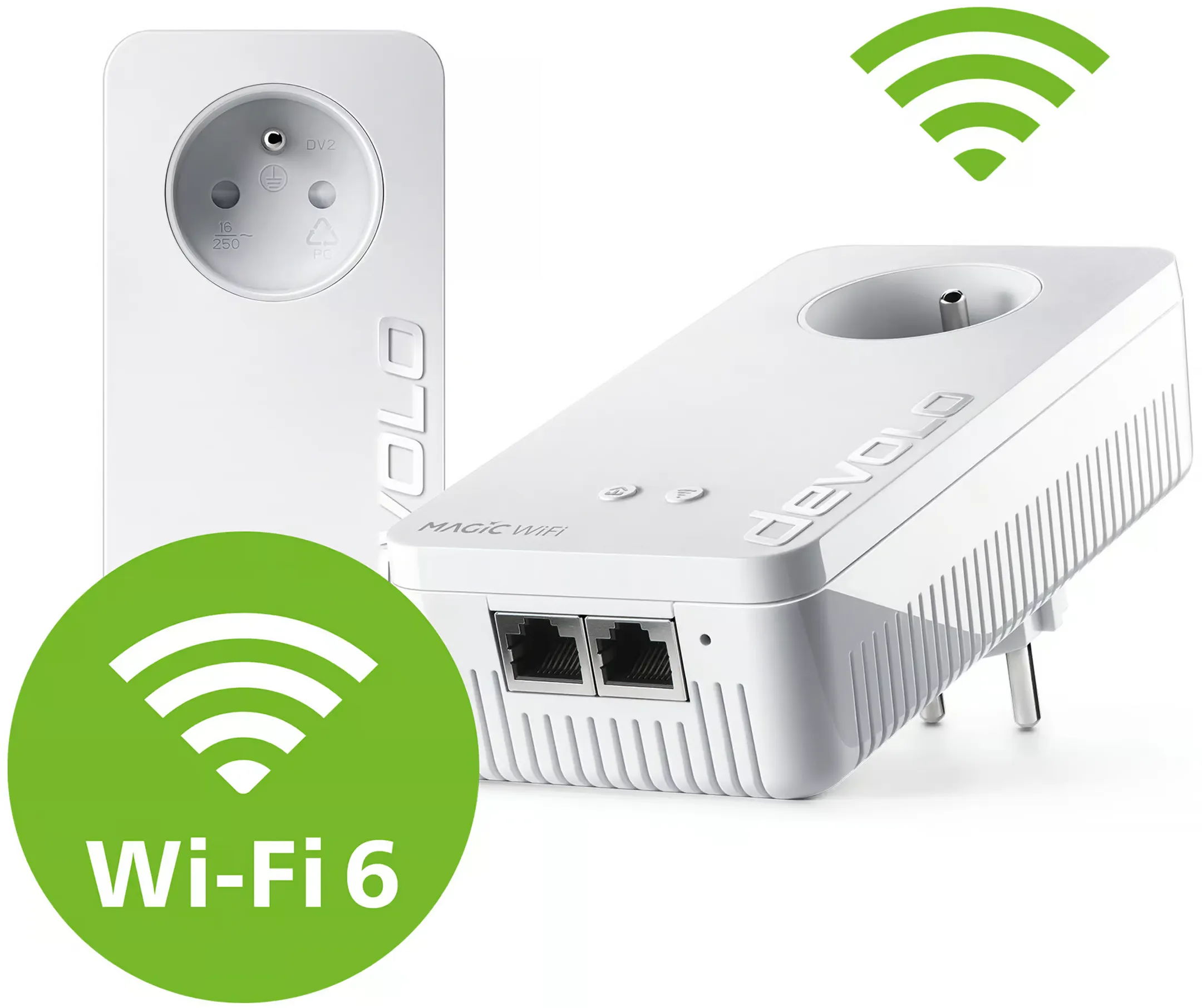 Adaptateur CPL Magic 2 Wifi 6 Next Kit - 2 pièces