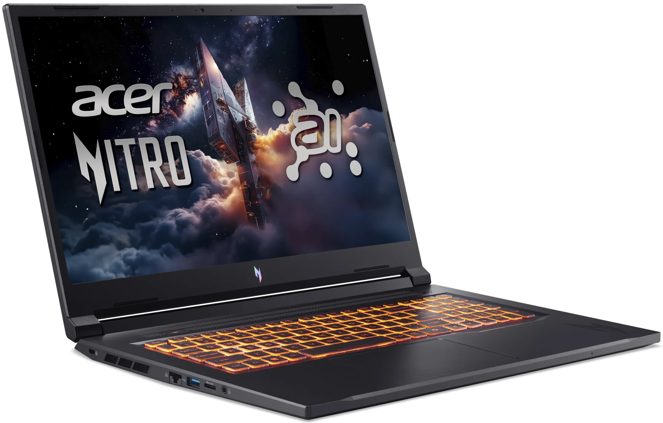 Laptop Gaming 17,3" Nitro V 17 AI Ryzen 7 32Go 1To RTX 5060 QWERTZ ANV17-41-R0S3