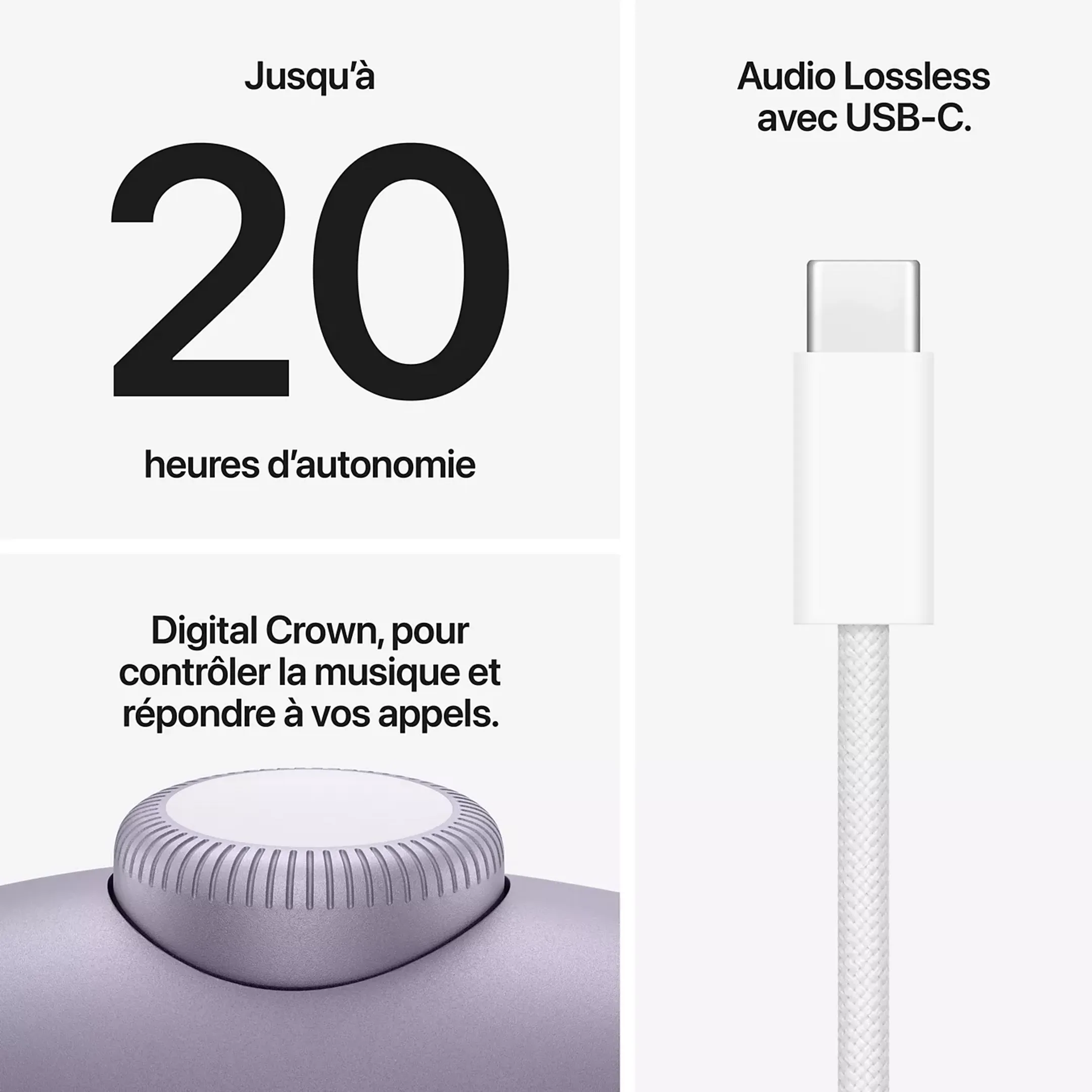 Casque sans fil AirPods Max 2 Violet